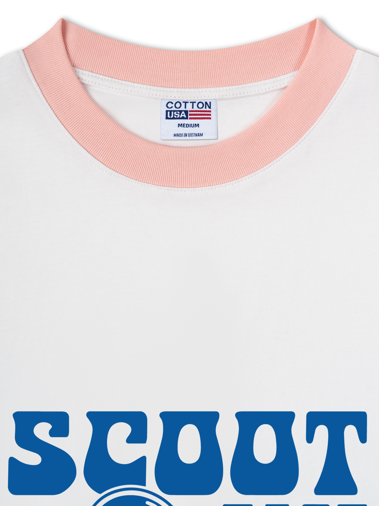 Áo Thun Ringer Relaxed Fit Scoot fast