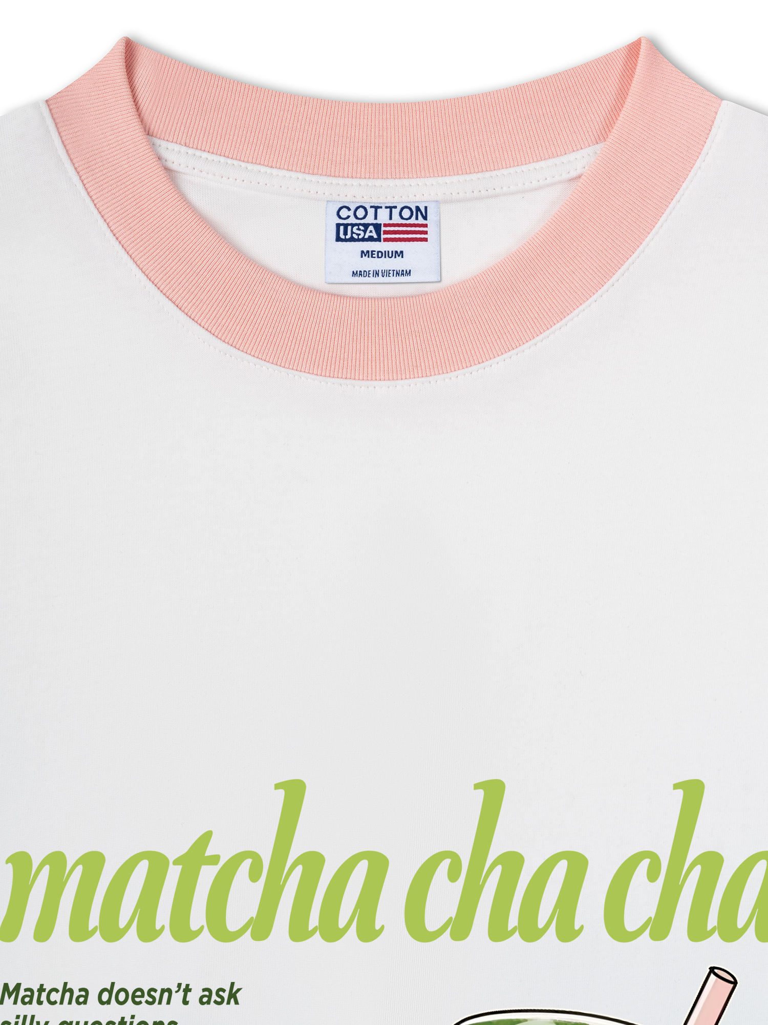 Áo Thun Ringer Relaxed Fit Matcha Understand