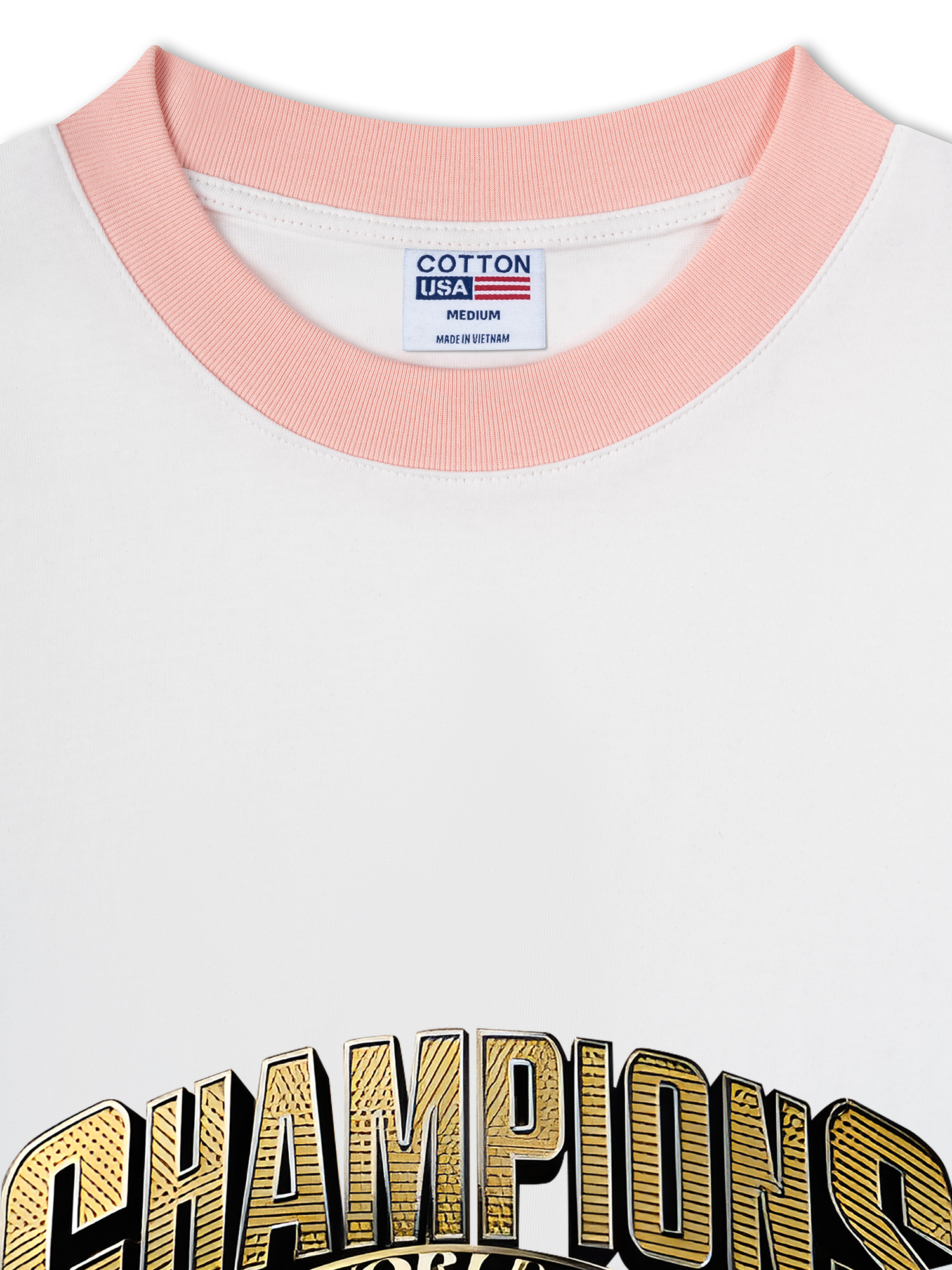 Áo Thun Ringer Relaxed Fit Champions Born To Win