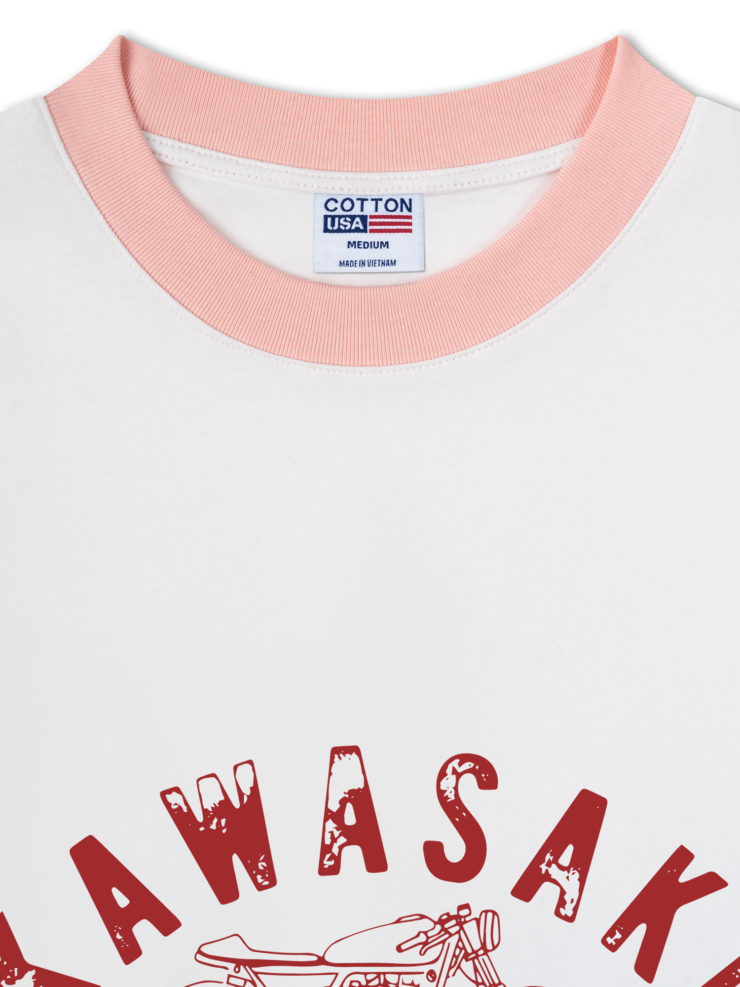 Áo Thun Ringer Relaxed Fit Kawasaki Let The Good Times