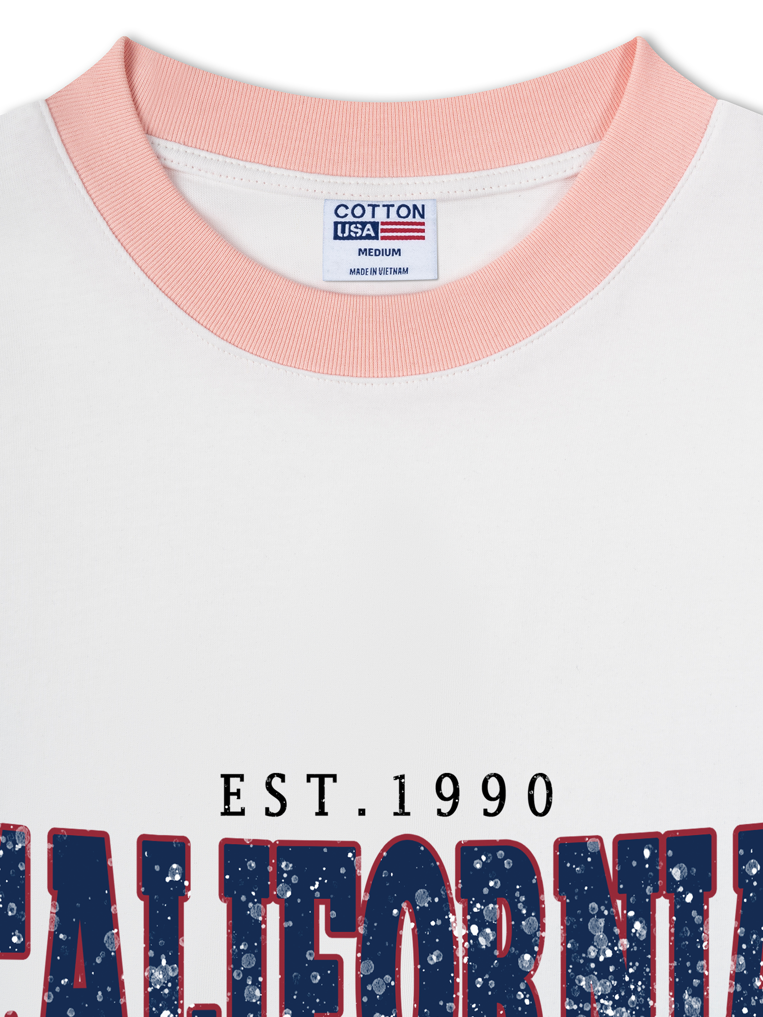 Áo Thun Ringer Relaxed Fit Baseball Cute Pooh