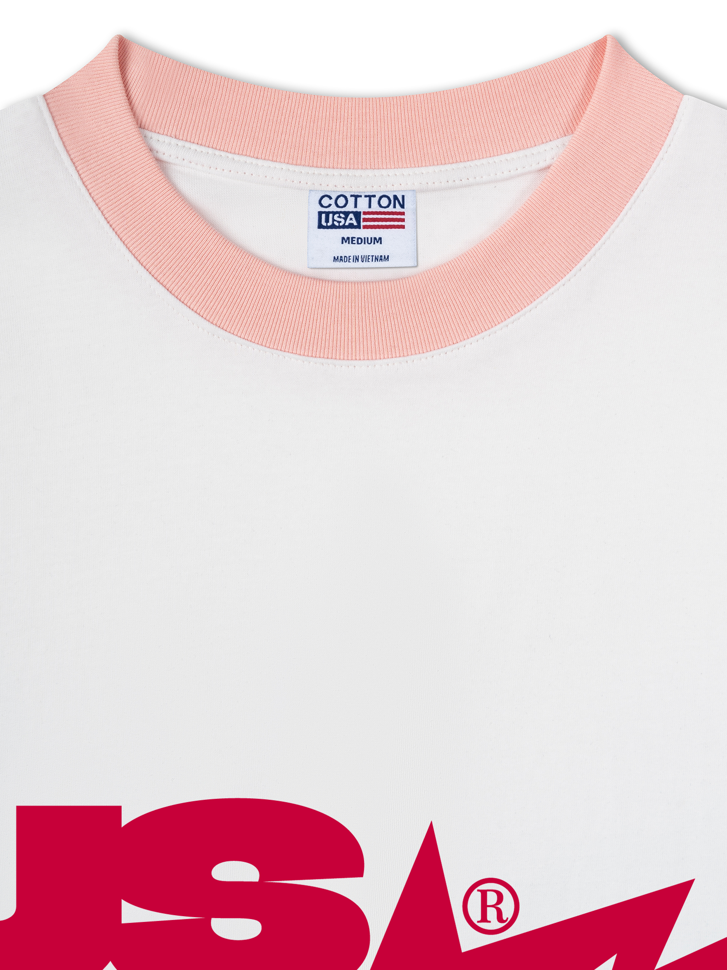 Áo Thun Ringer Relaxed Fit USA Riot Rebel Rampage