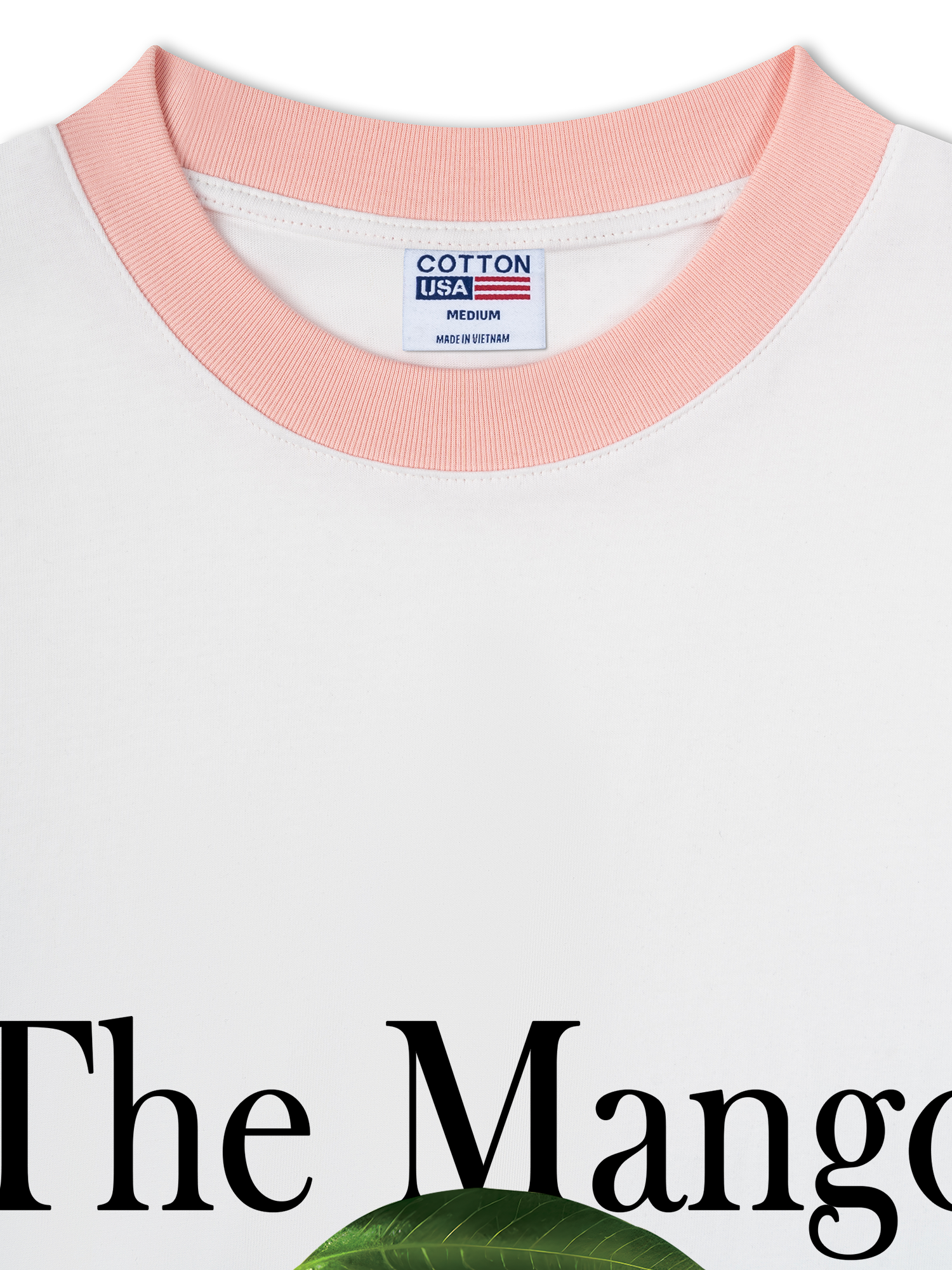 Áo Thun Ringer Relaxed Fit Tropical The Mango