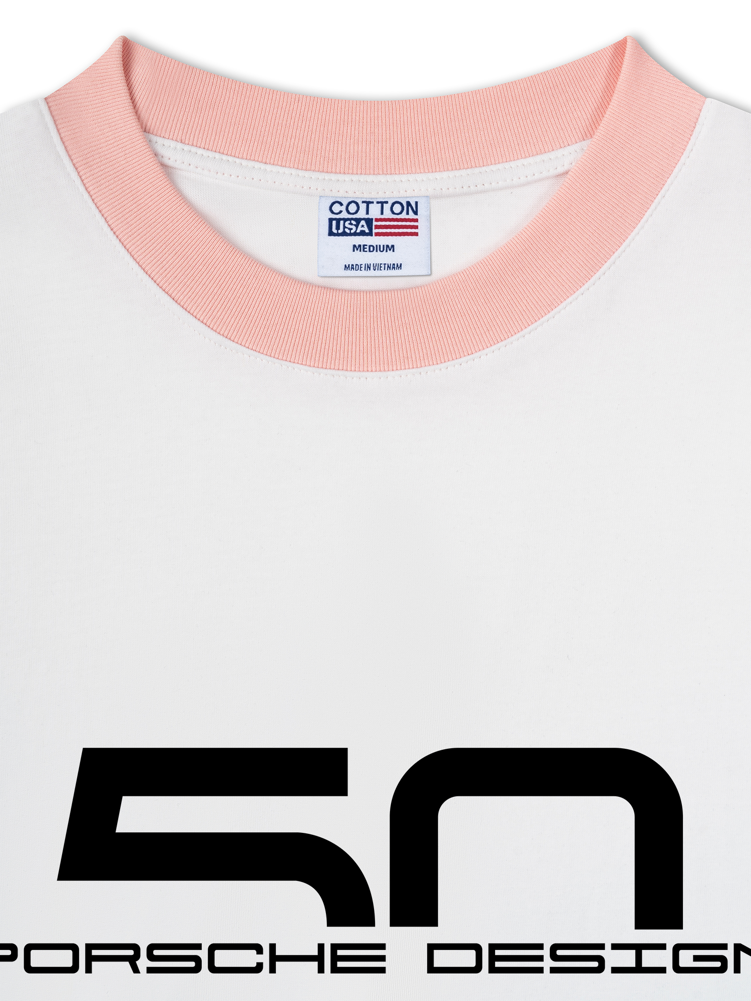 Áo Thun Ringer Relaxed Fit Porsche 50Y Crew Neck