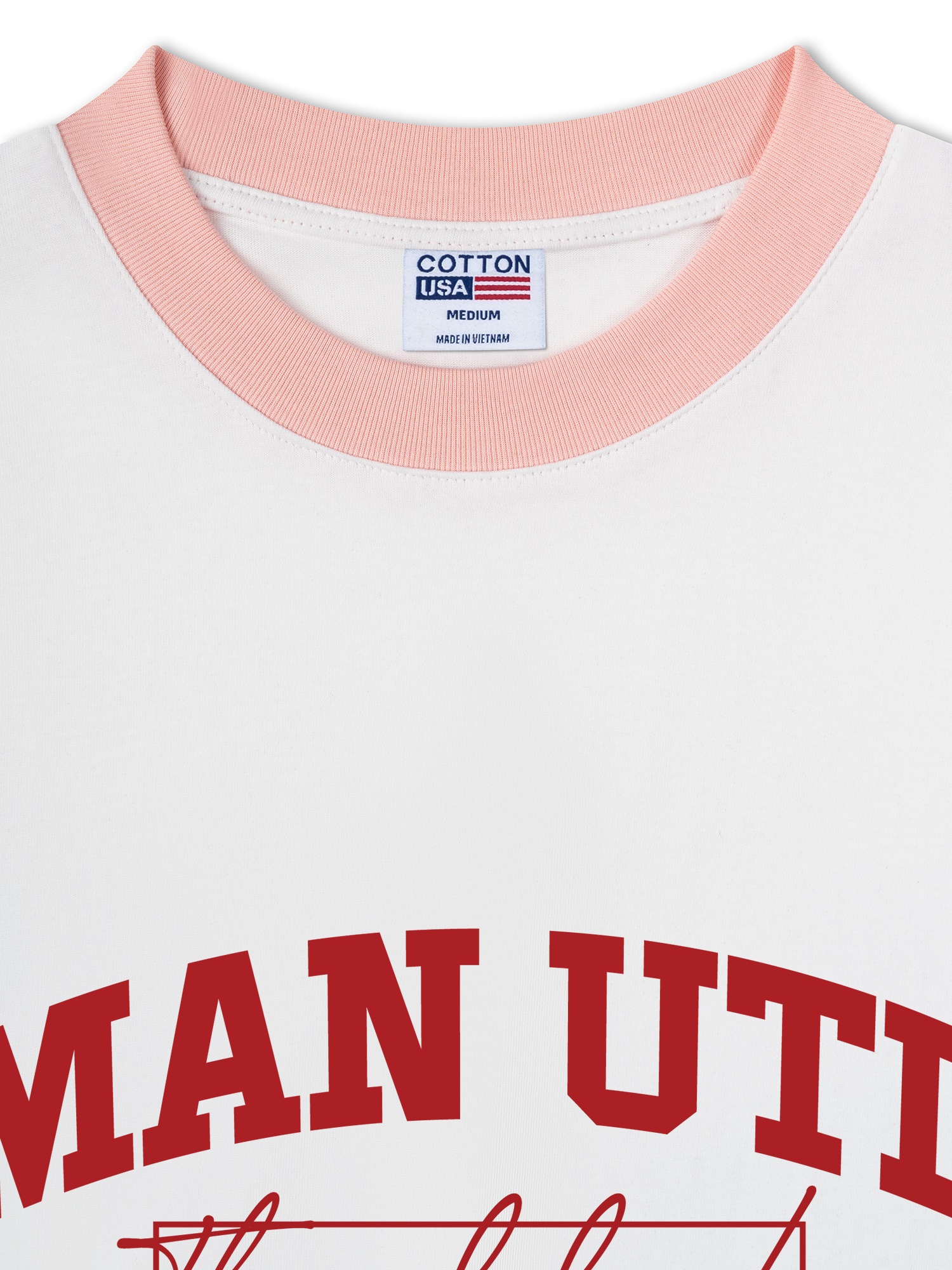 Áo Thun Ringer Relaxed Fit MAN UTD The Red Devils