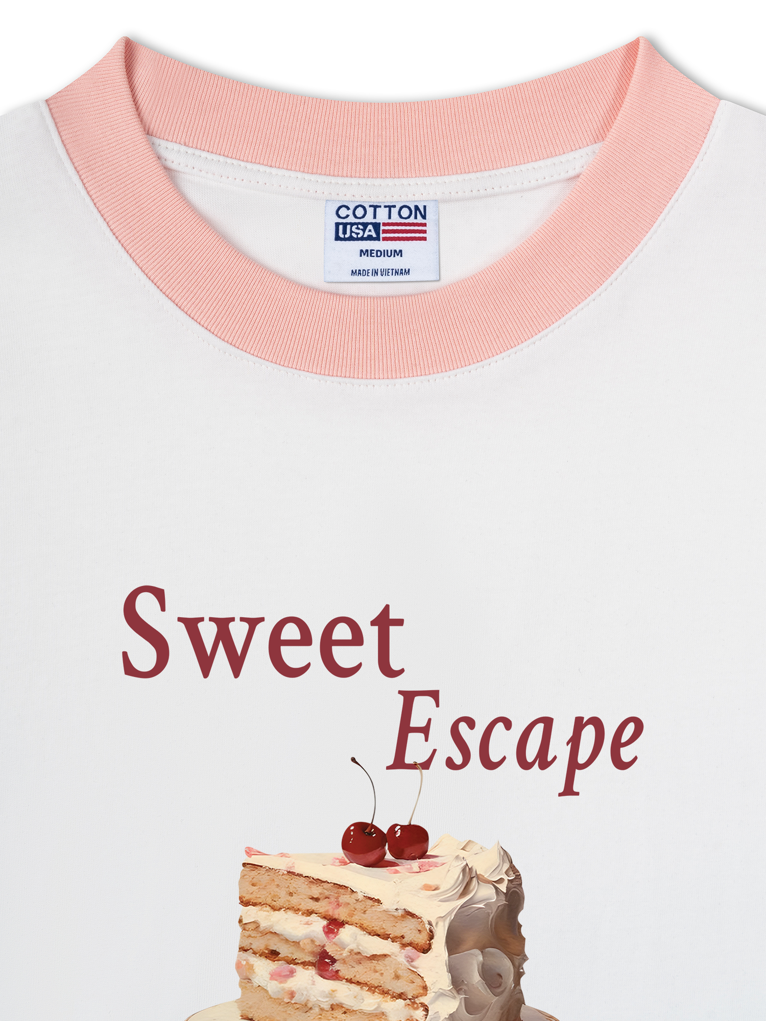 Áo Thun Ringer Relaxed Fit Tropical Sweet Escape