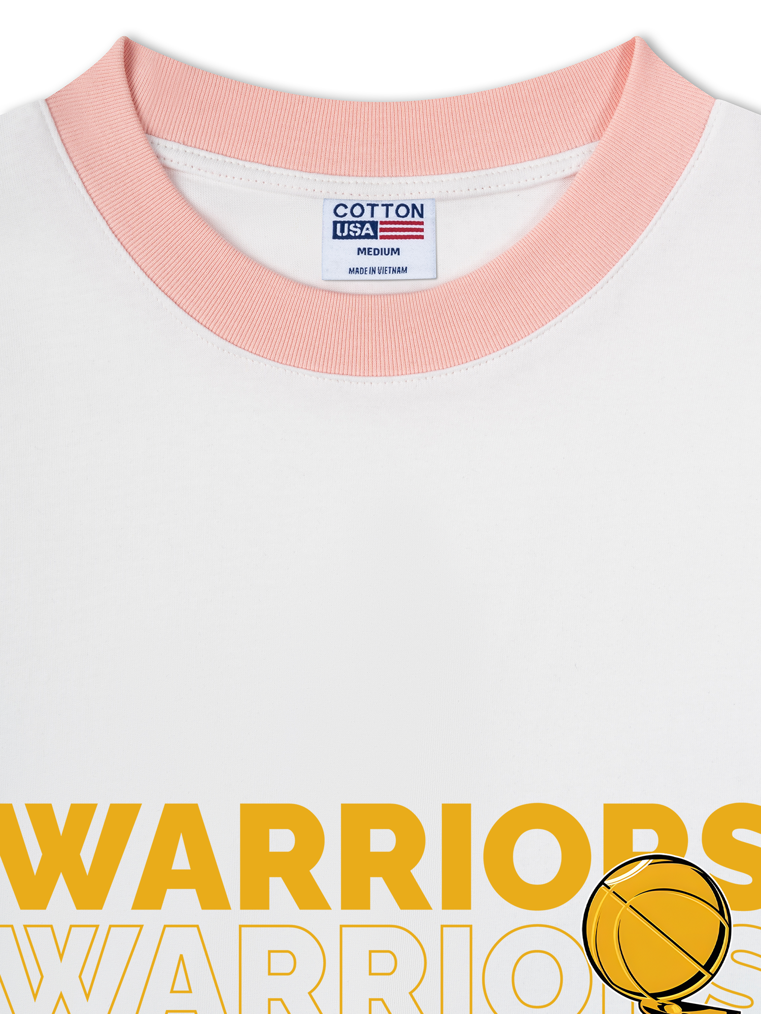 Áo Thun Ringer Relaxed Fit Champions Warriors