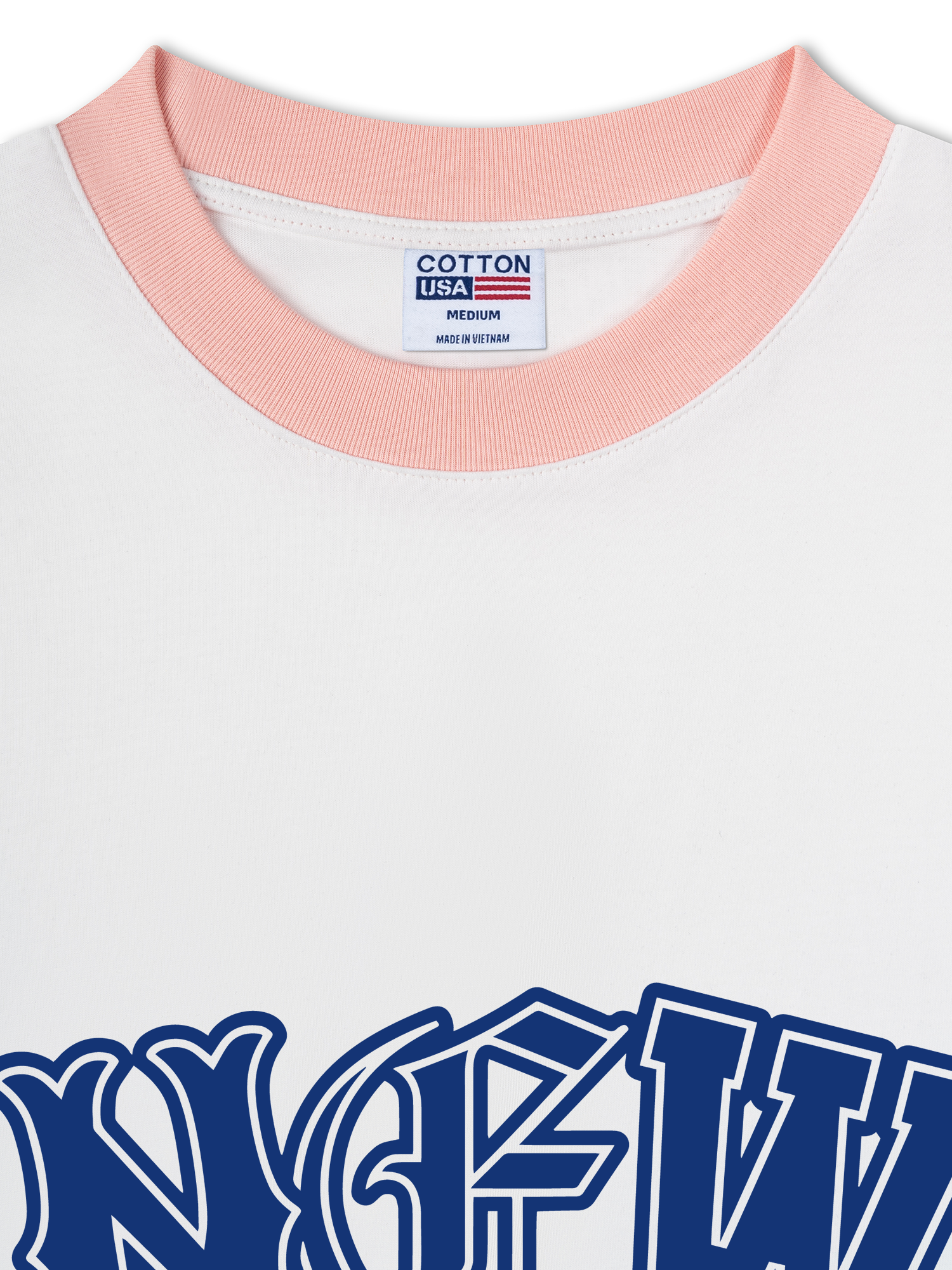 Áo Thun Ringer Relaxed Fit USA City Of Dream