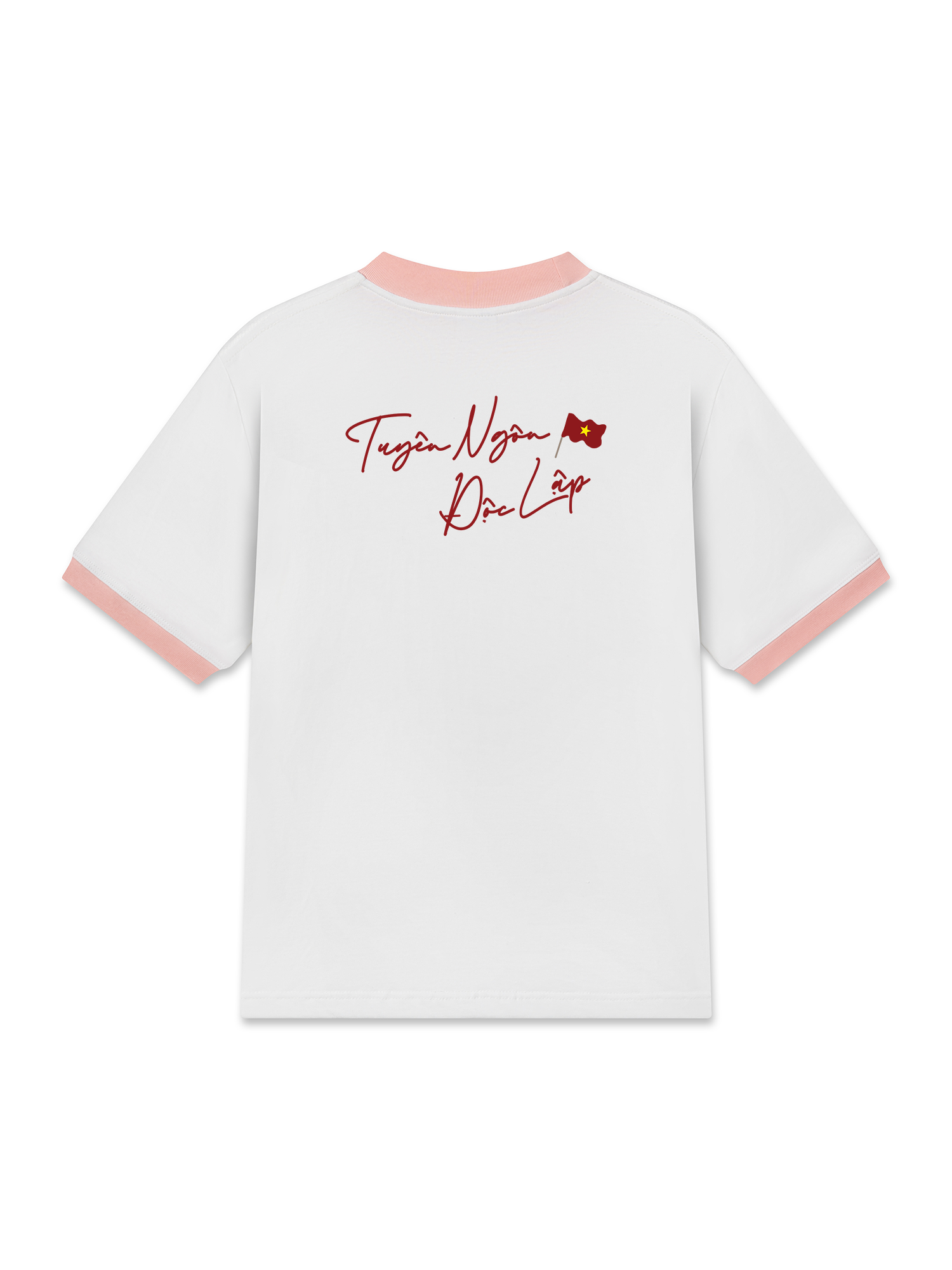 Áo Thun Ringer Relaxed Fit Tuyên Ngôn Độc Lập