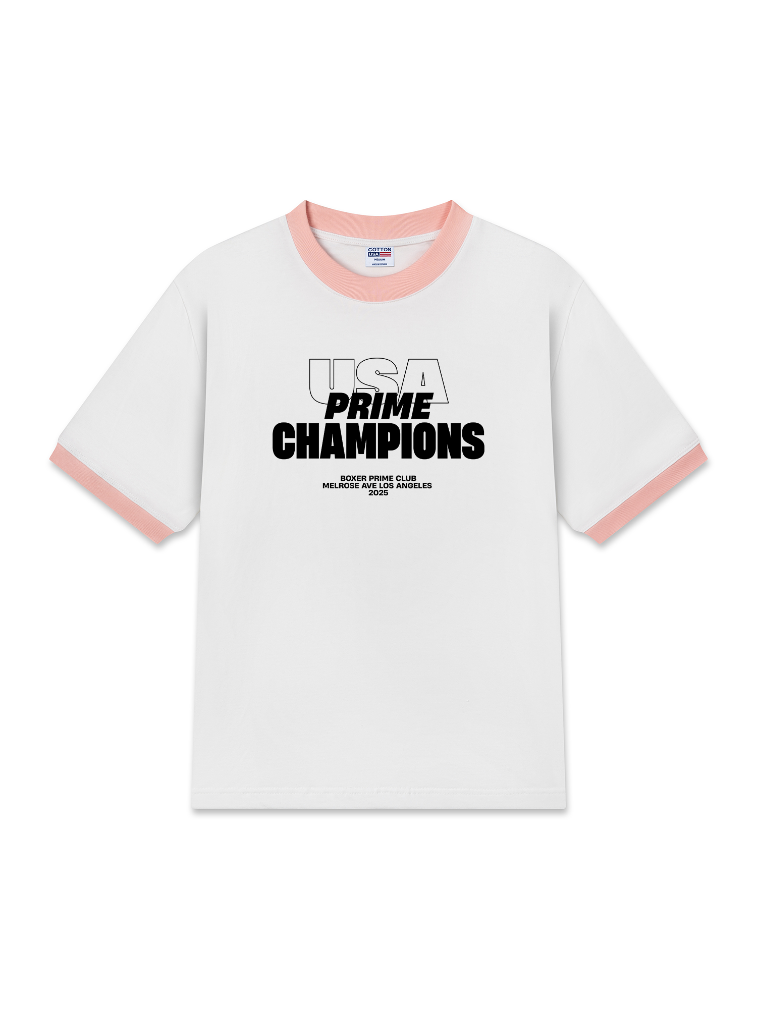 Áo Thun Ringer Relaxed Fit Champions Prime USA