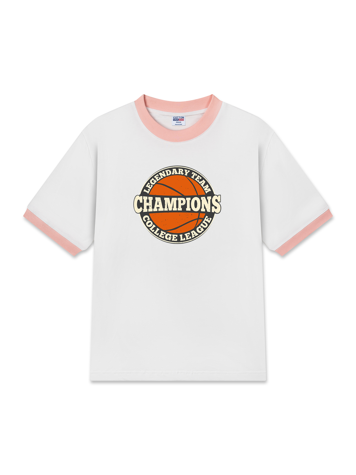 Áo Thun Ringer Relaxed Fit Champions Legendary Team