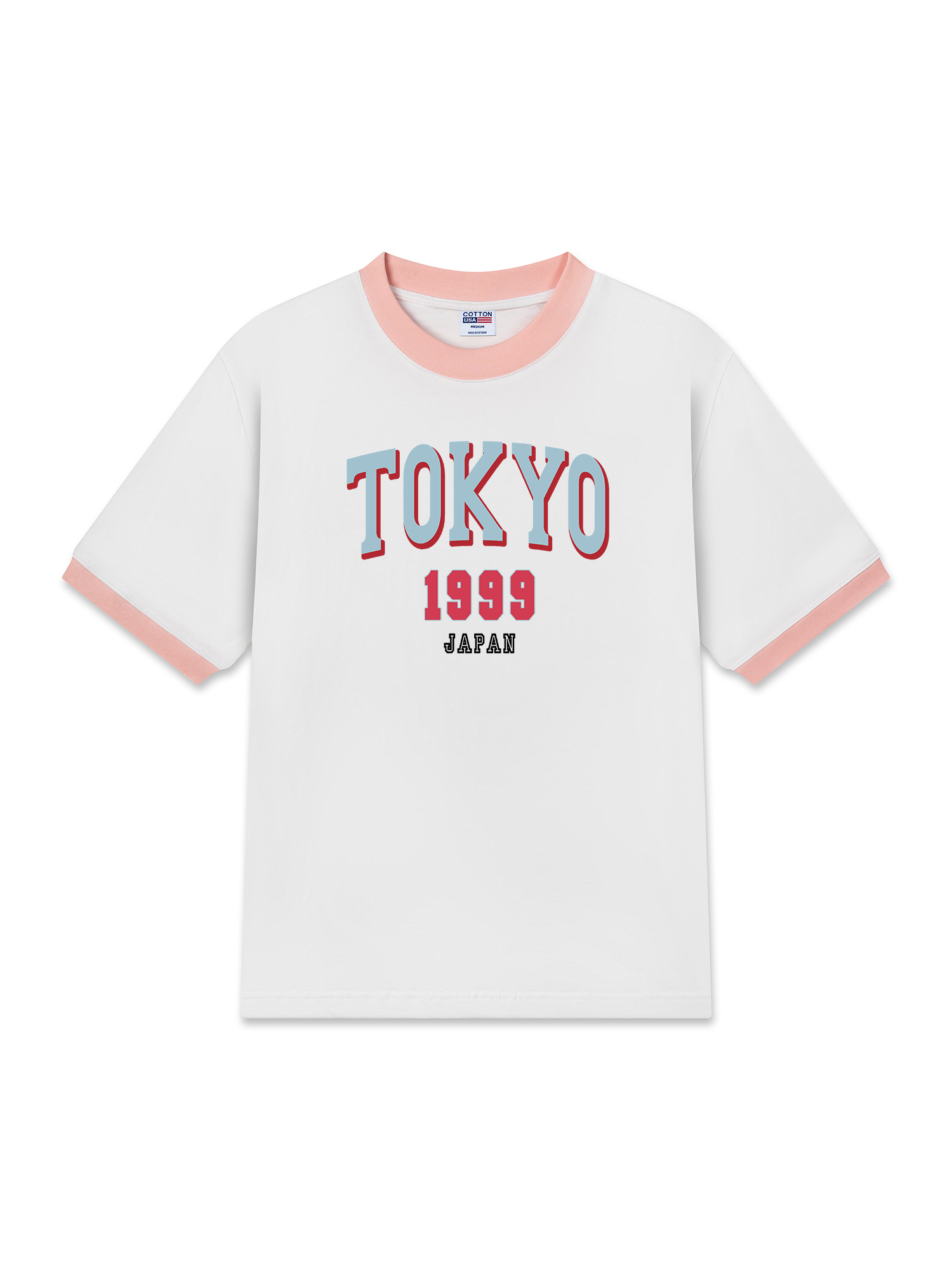 Áo Thun Ringer Relaxed Fit City Tokyo