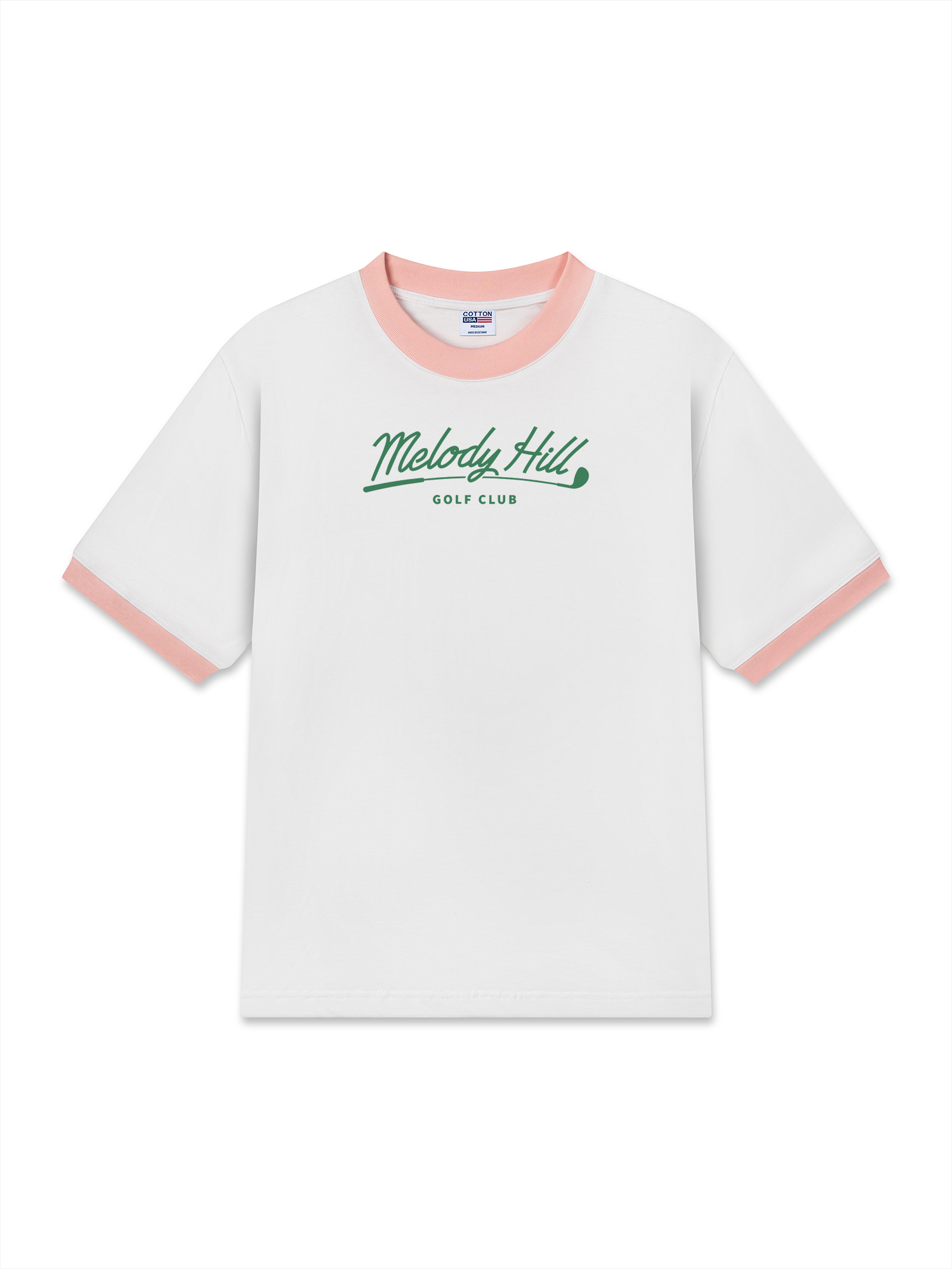 Áo Thun Ringer Relaxed Fit Golf Melody Hill