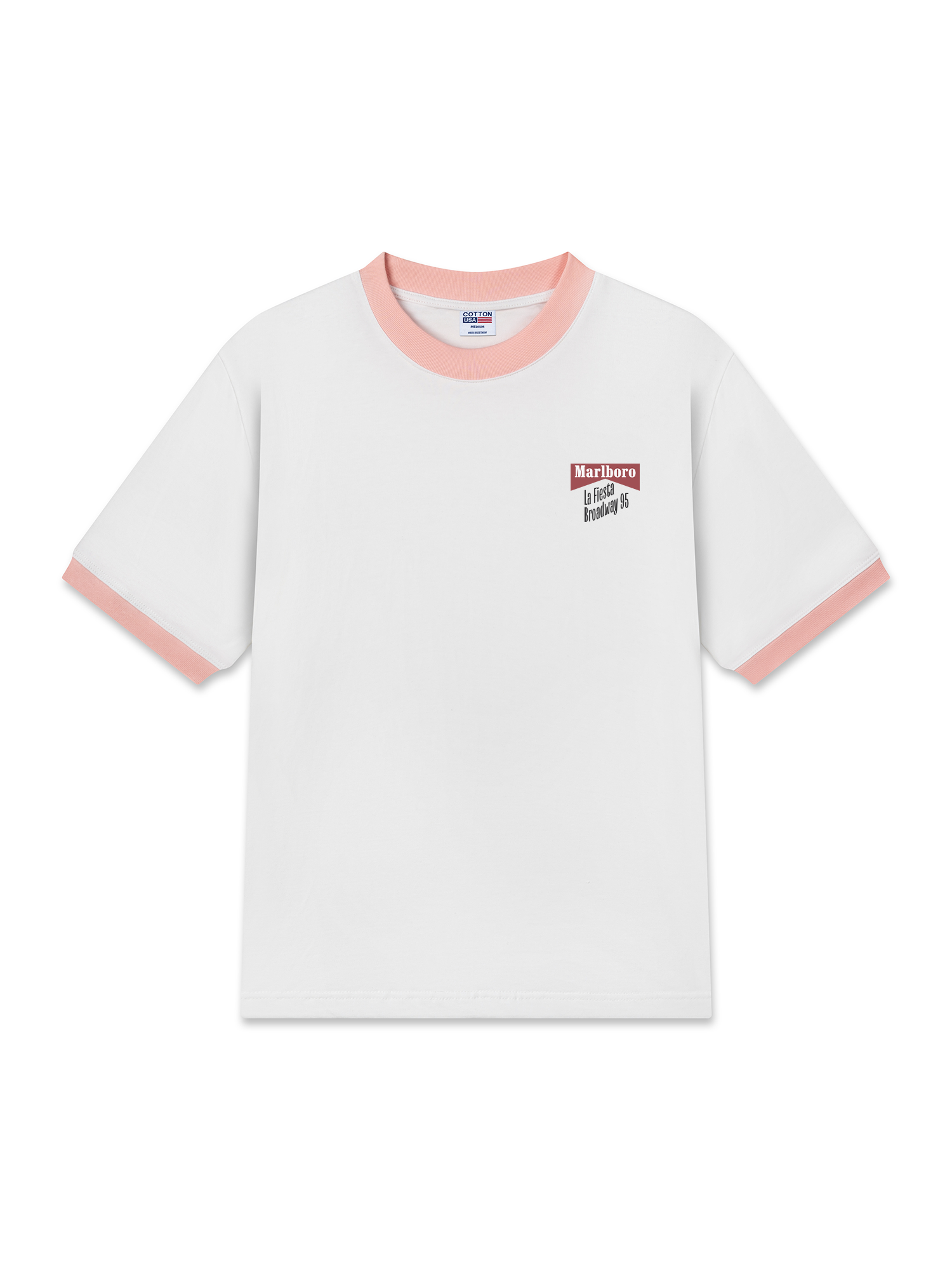 Áo Thun Ringer Relaxed Fit Marlboro La Fiesta