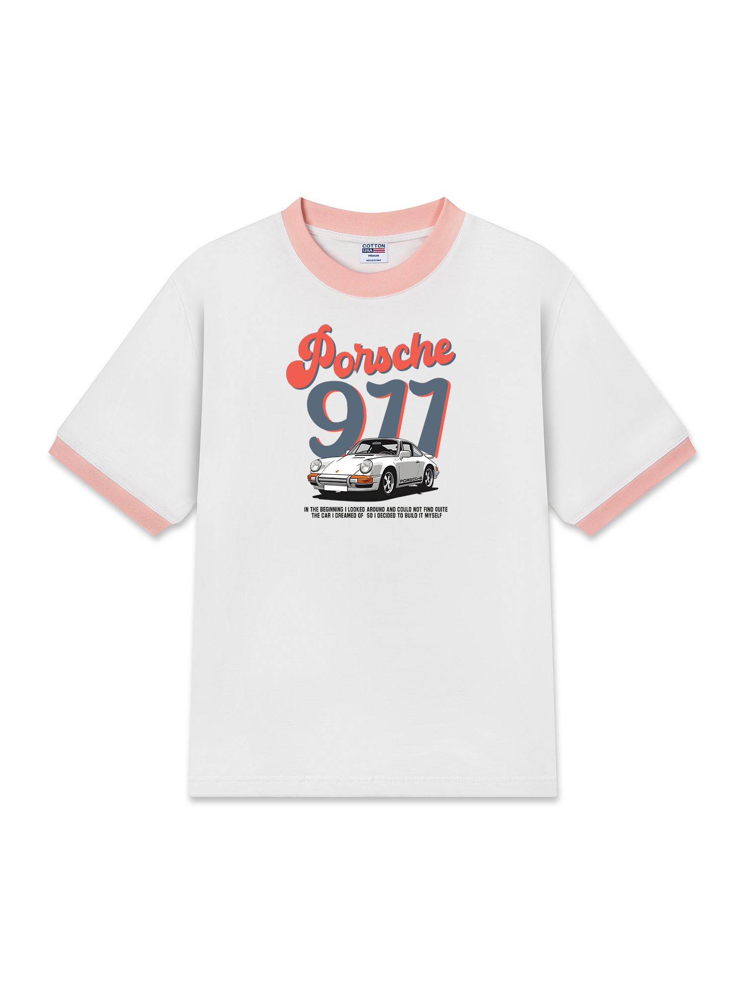 Áo Thun Ringer Relaxed Fit Porsche 911