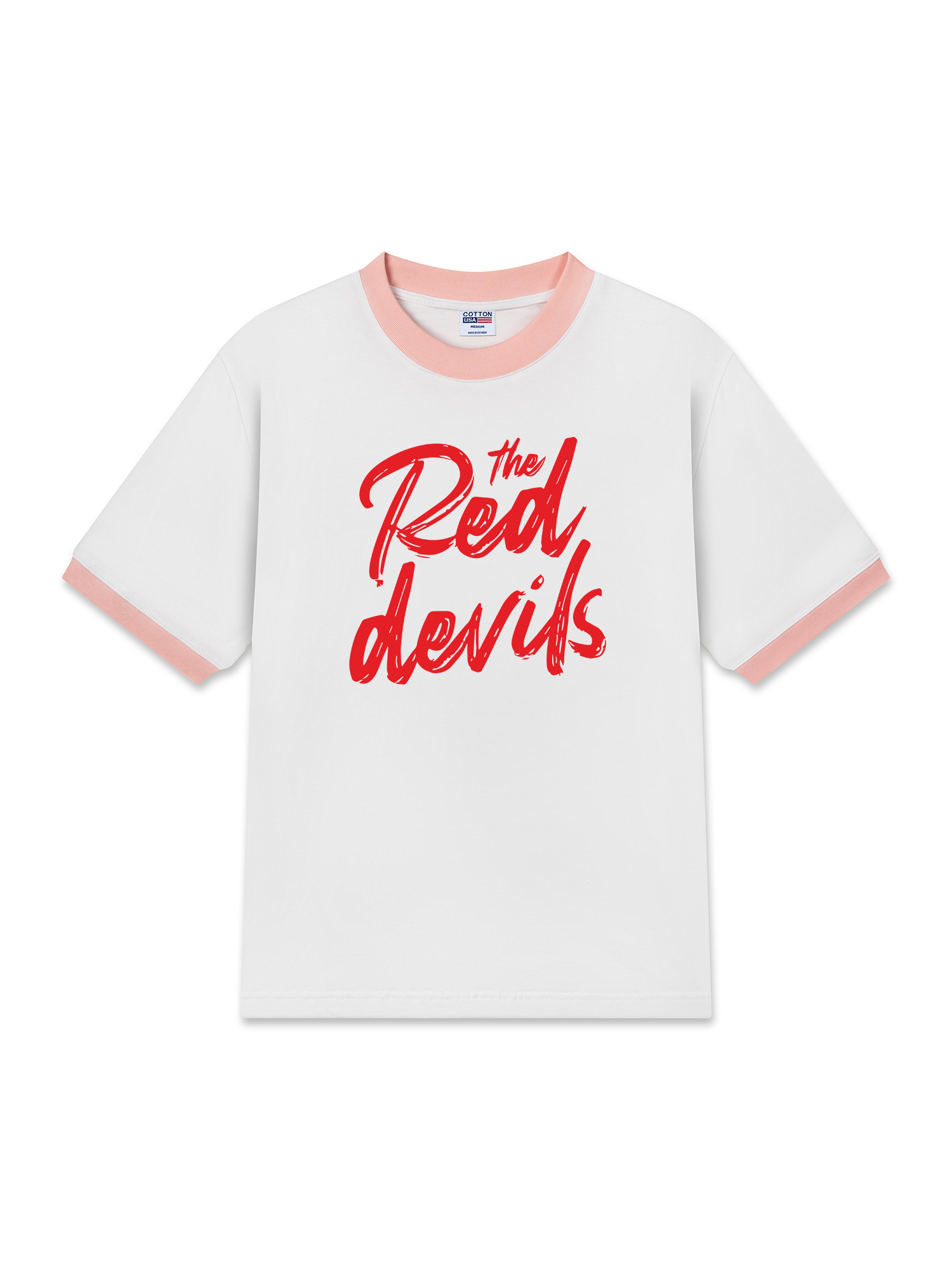 Áo Thun Ringer Relaxed Fit The Red Devils