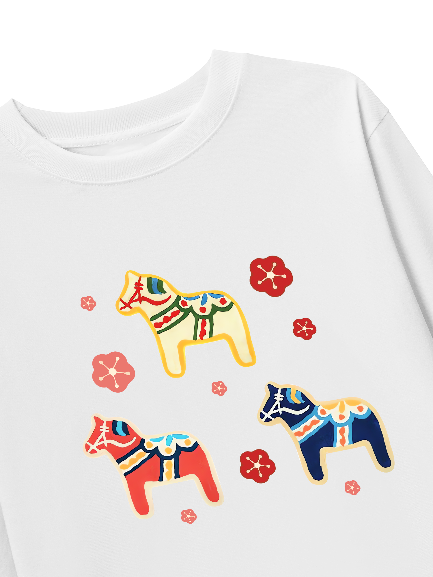 Áo Thun Dài Tay Cute Horse