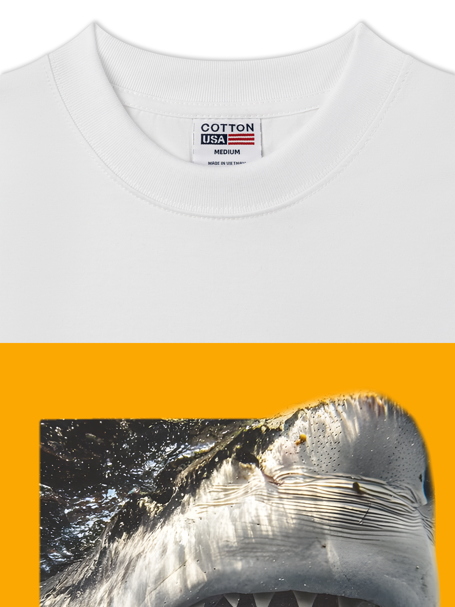 Áo Thun Relaxed Fit Wild Life Deadly Deep Sea