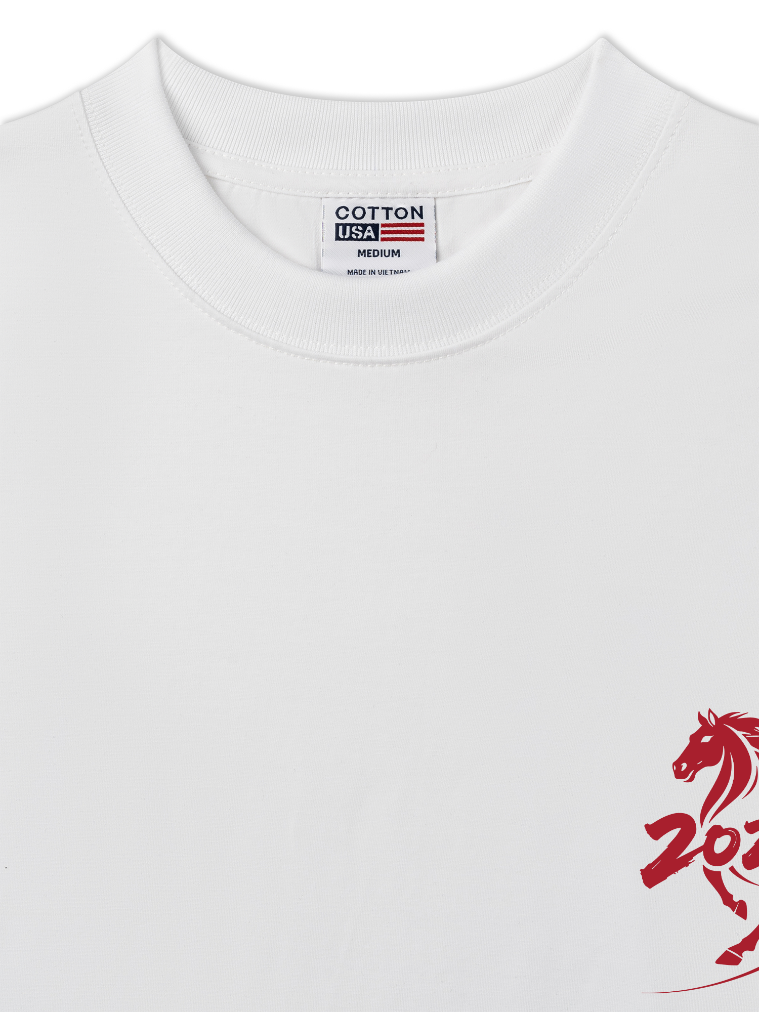 Áo Thun Relaxed Fit Năm Mới May Mắn