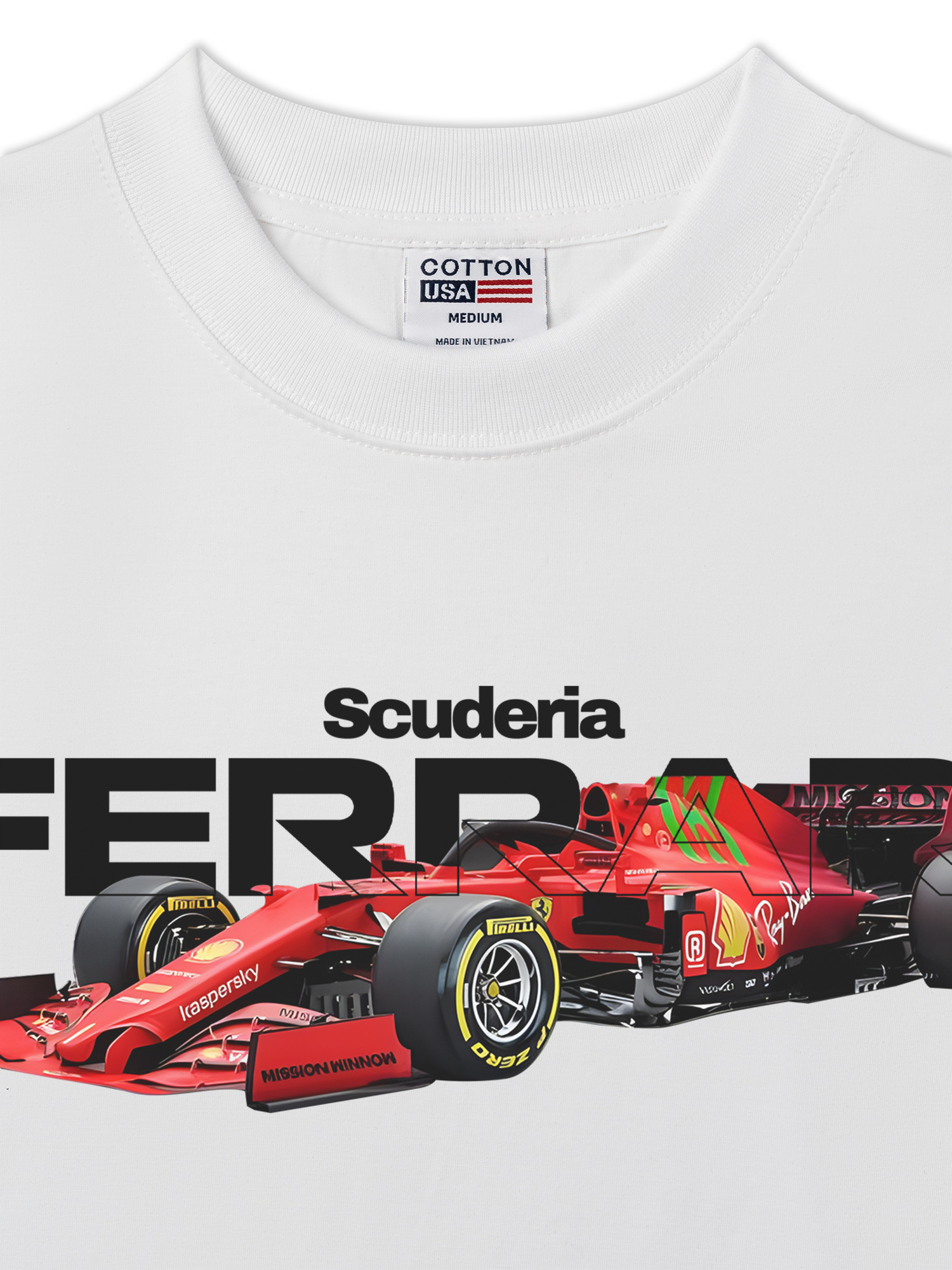 Áo Thun Relaxed Fit Ferrari The Pracing Horse