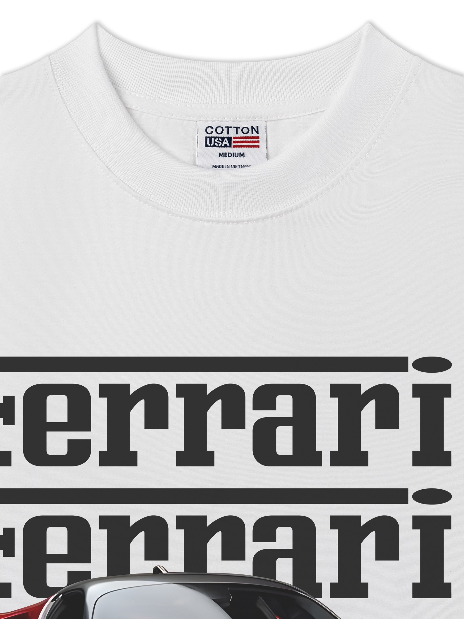 Áo Thun Relaxed Fit Ferrari SF90 Stradale