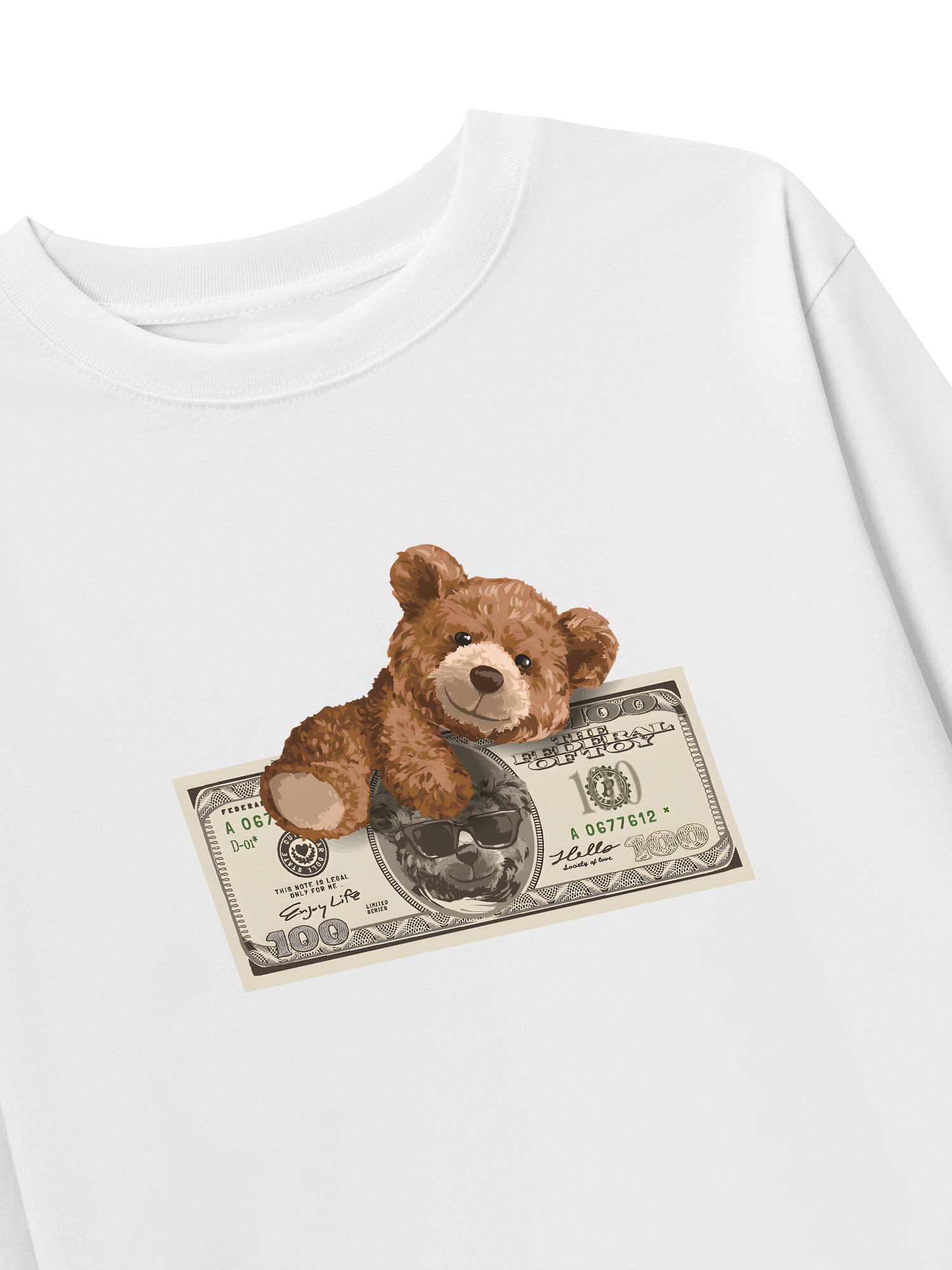 Áo Thun Dài Tay Teddy Dolar