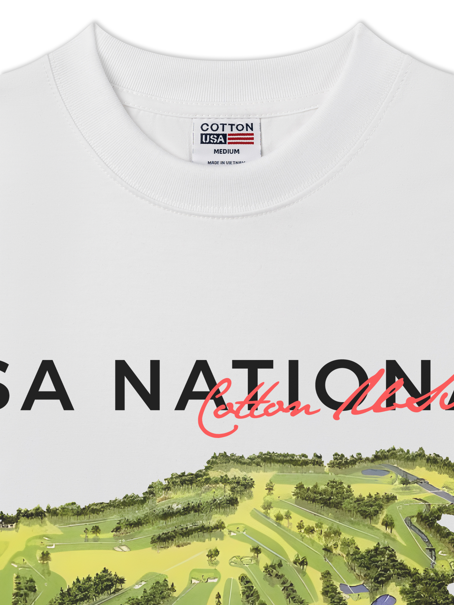 Áo Thun Relaxed Fit Golf National Master