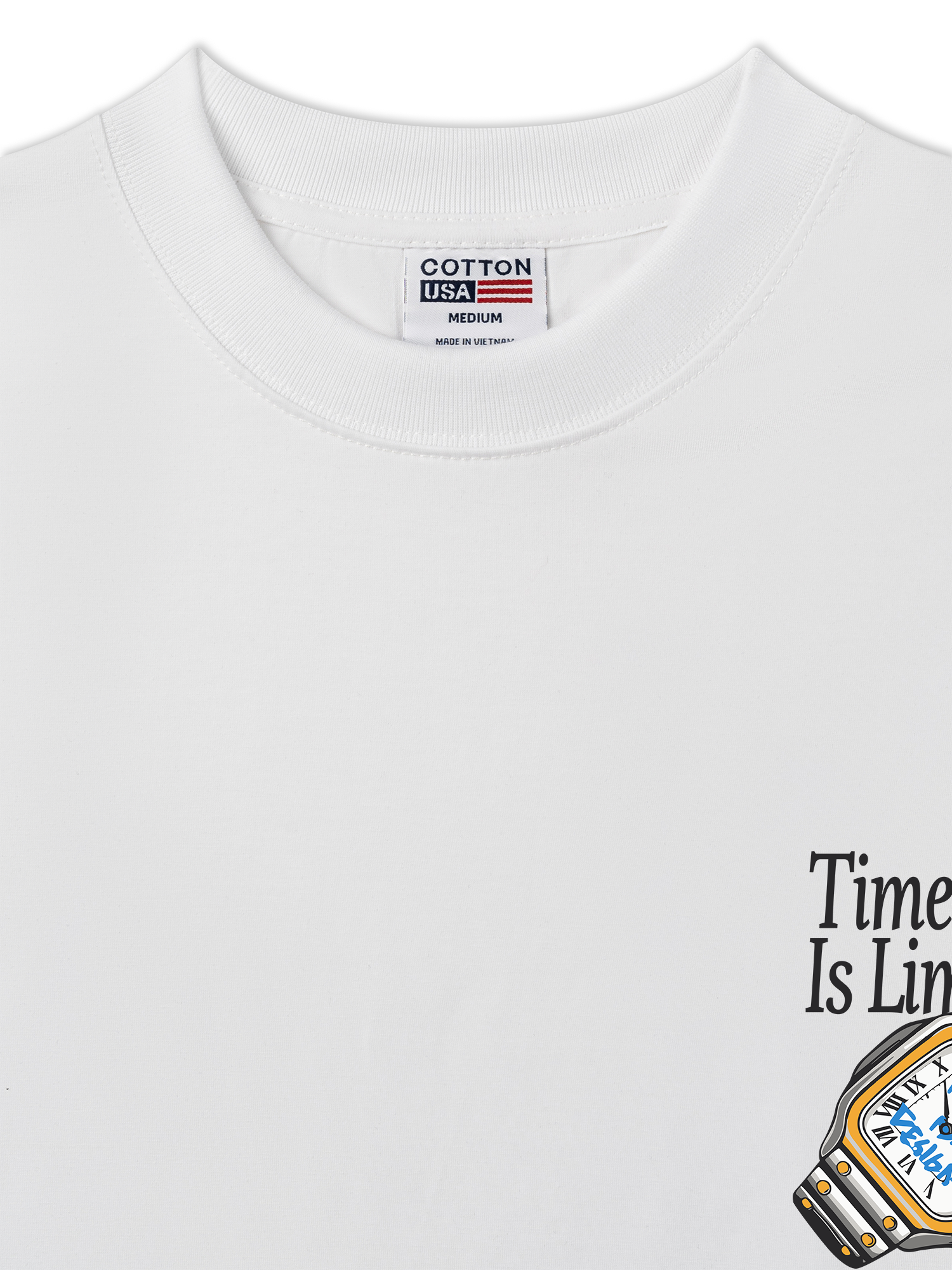 Áo Thun Relaxed Fit Time Is Limited