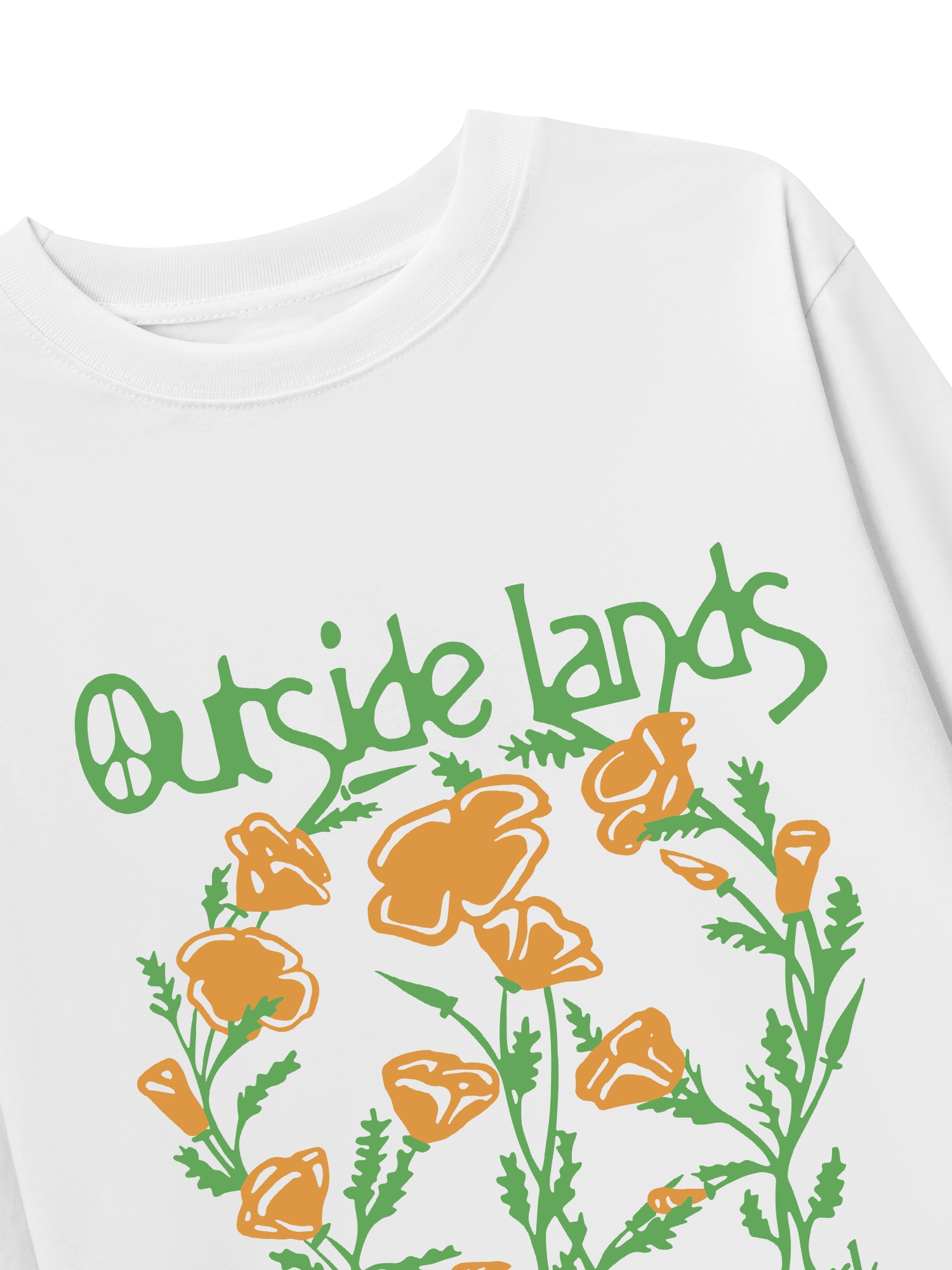 Áo Thun Dài Tay Floral Outside Lands