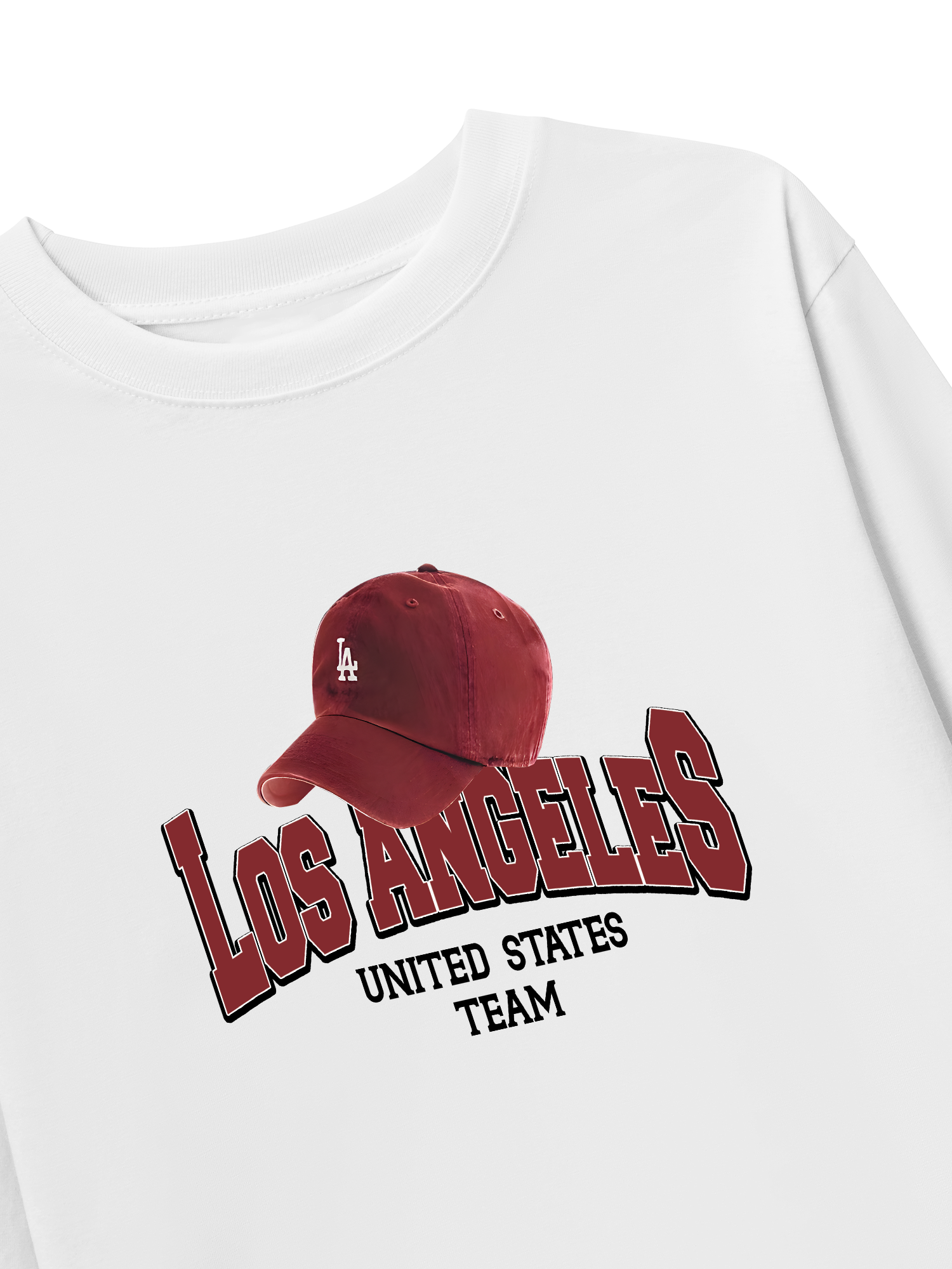 Áo Thun Dài Tay USA Los Ageles