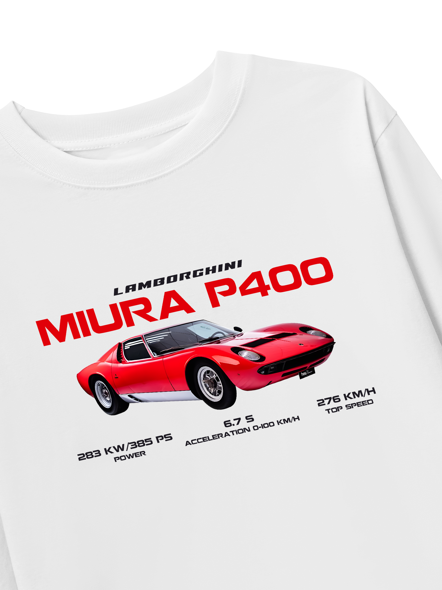Áo Thun Dài Tay Lamborghini Miura P400