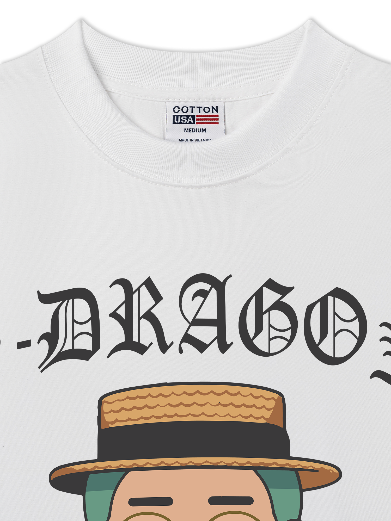 Áo Thun Relaxed Fit Idols Cartoon GD Peace Minusone