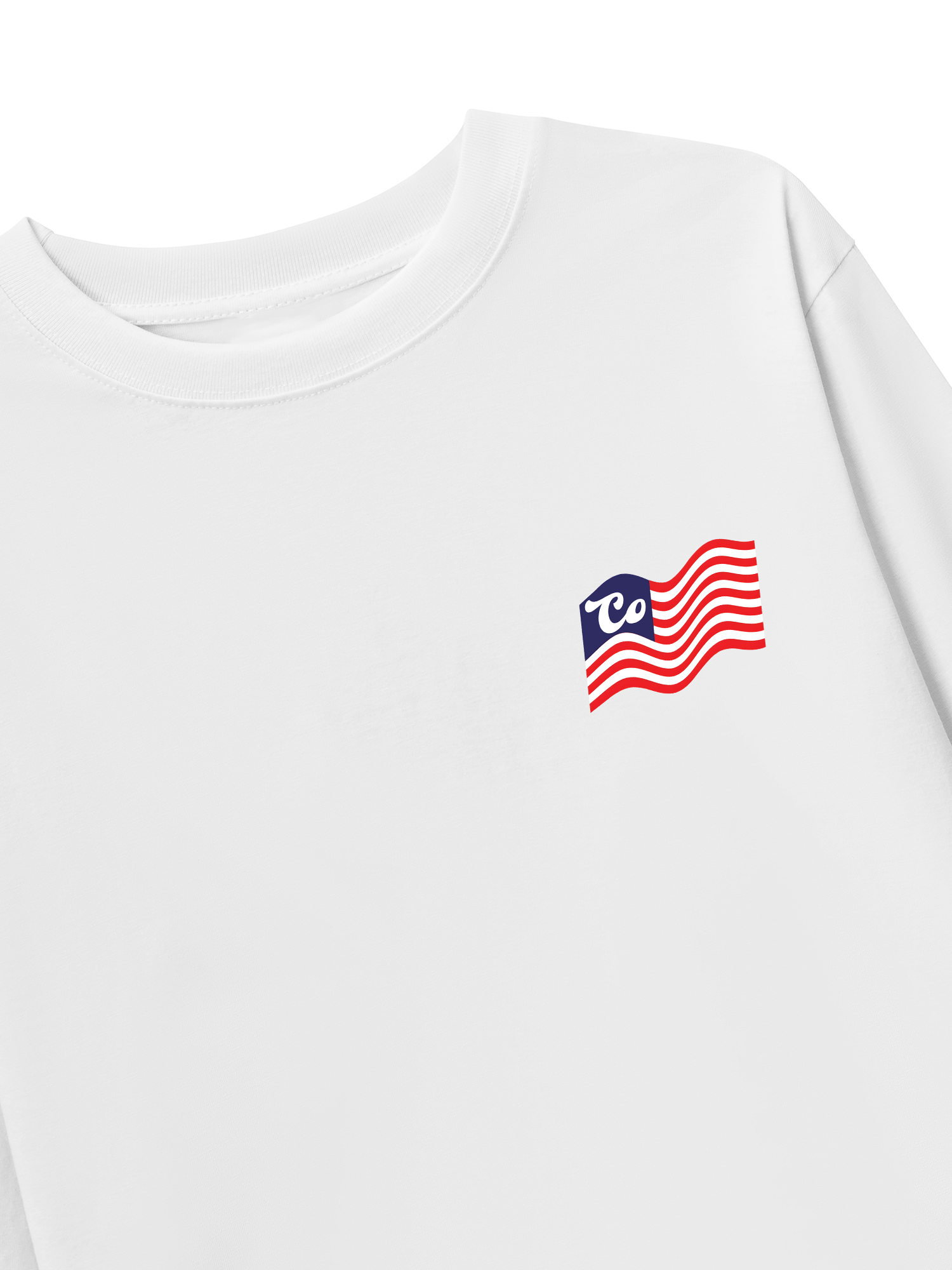 Áo Thun Dài Tay USA Cotton USA Flag