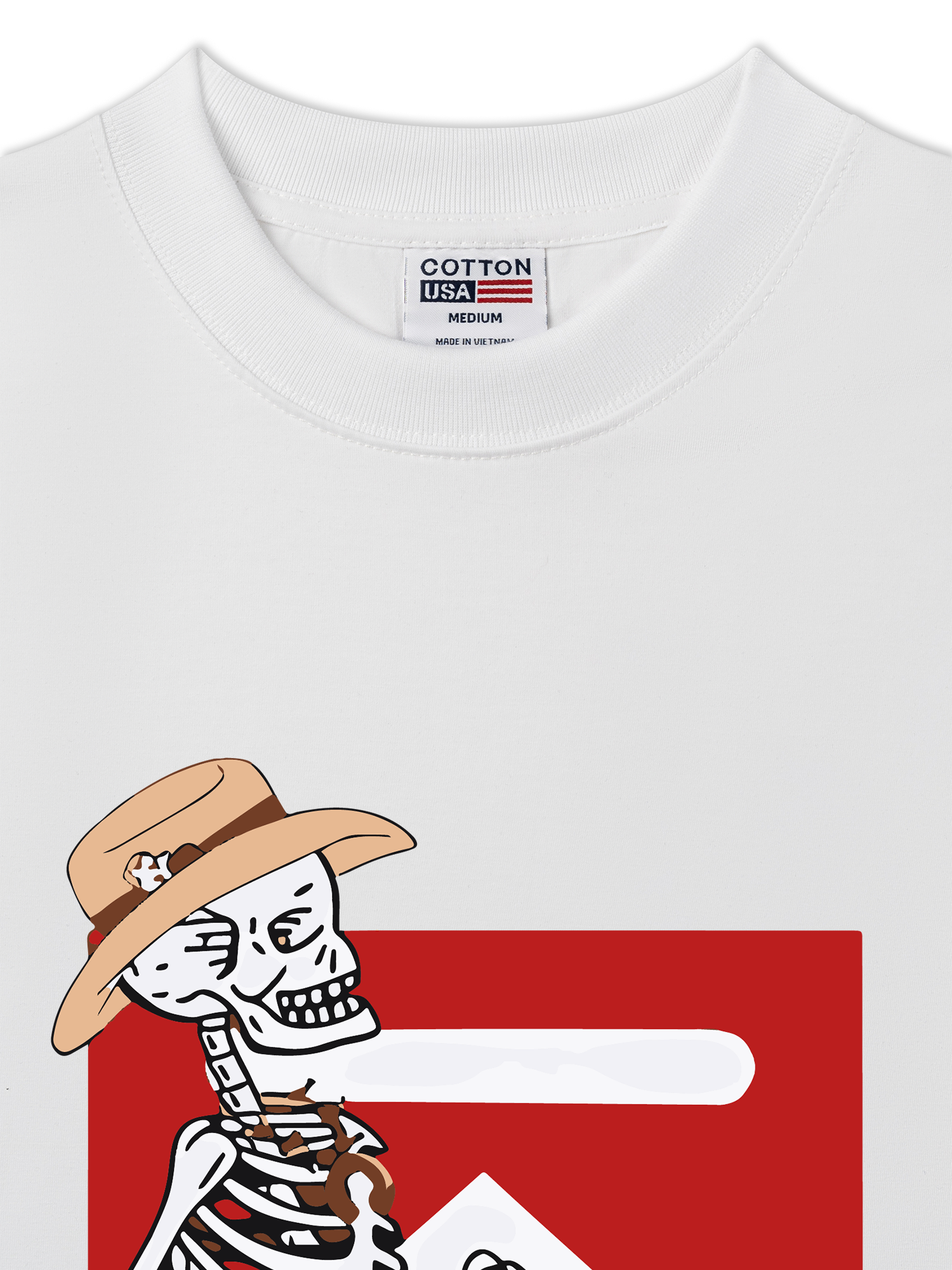 Áo Thun Relaxed Fit Marlboro Skeleton Cowboy Killer