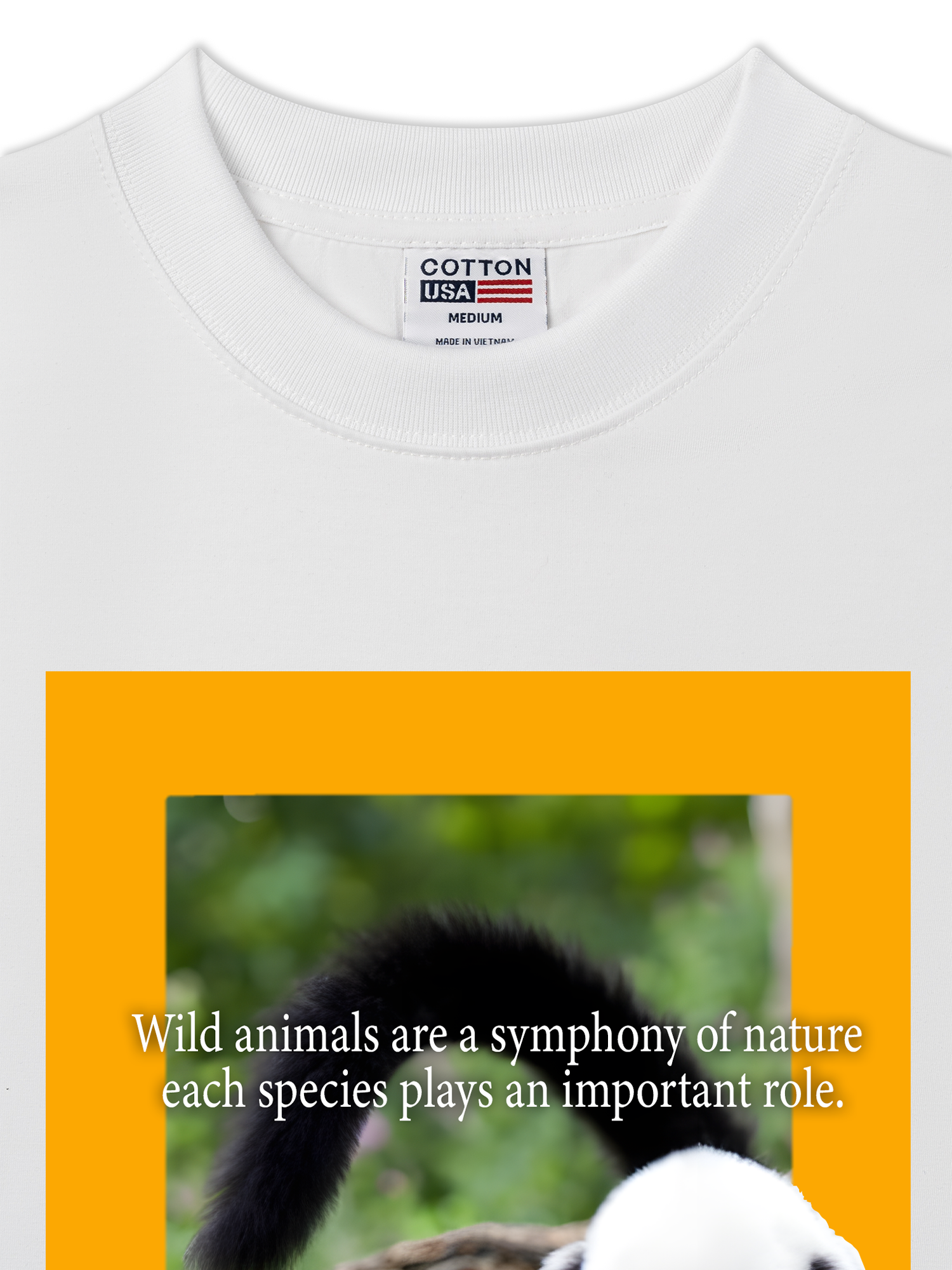 Áo Thun Relaxed Fit Wild Life Symphony Of Nature