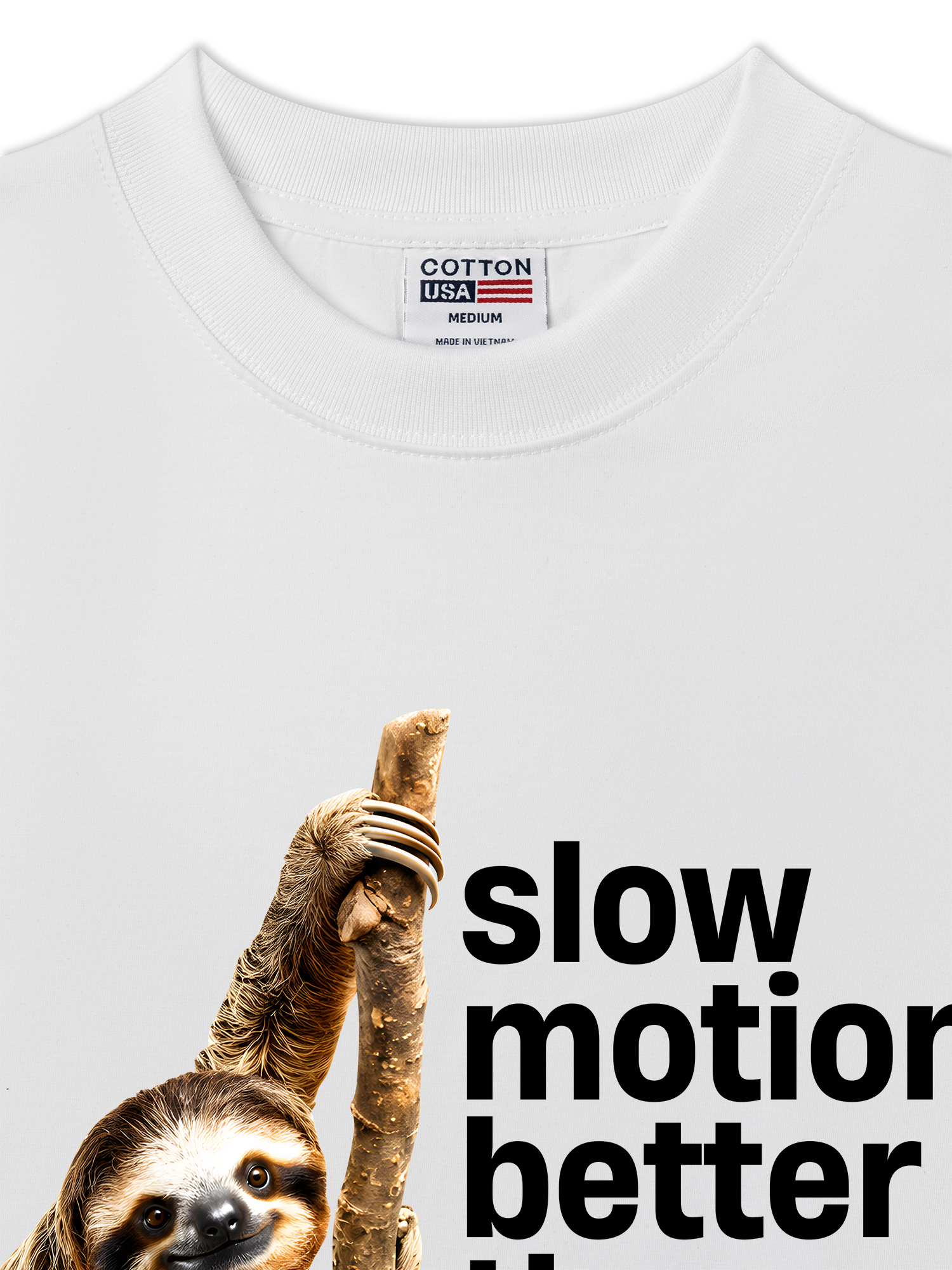 Áo Thun Relaxed Fit Slow Motion