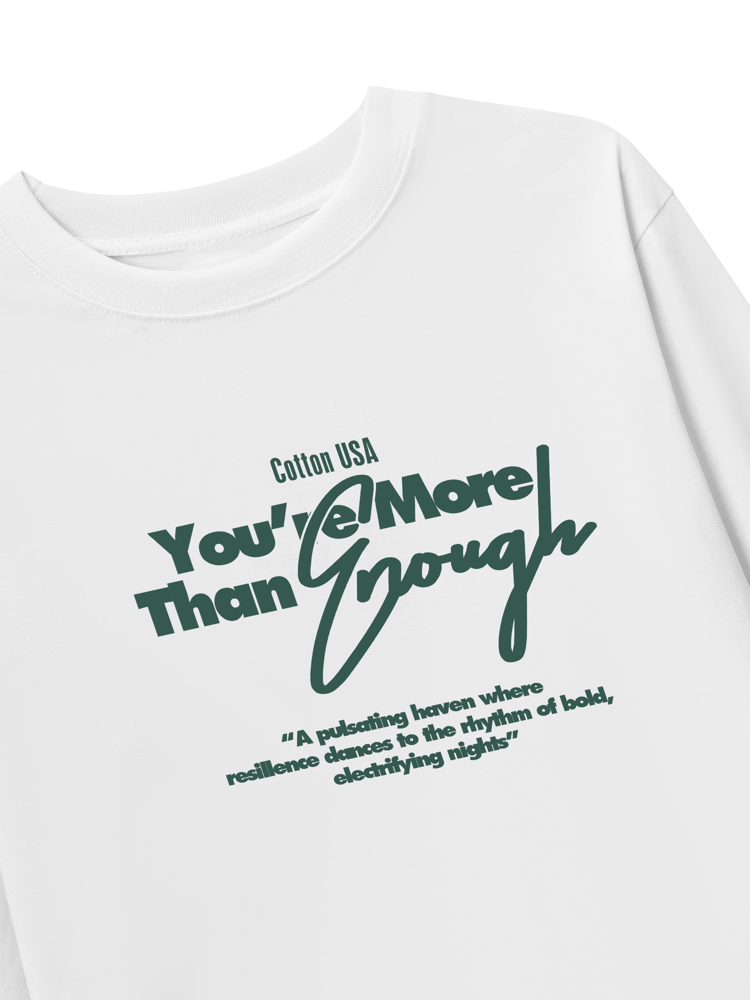 Áo Thun Dài Tay USA More Than Enough