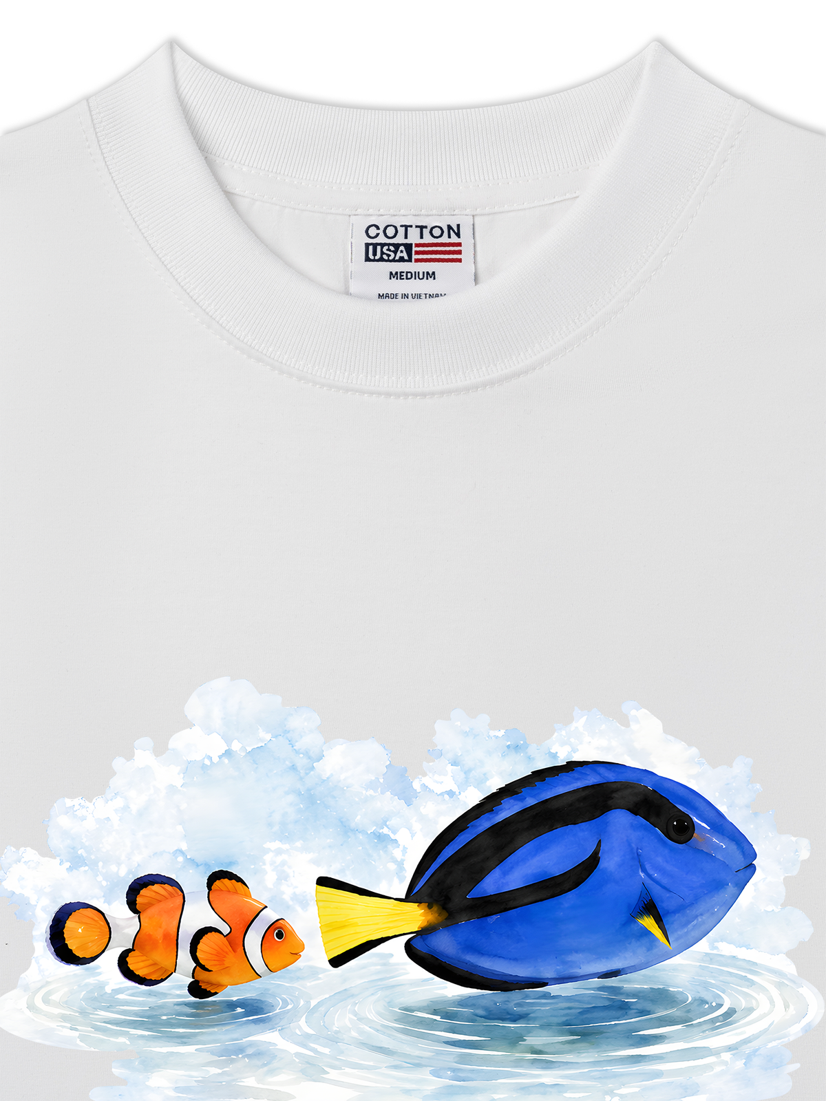 Áo Thun Relaxed Fit Just Keep Swimming