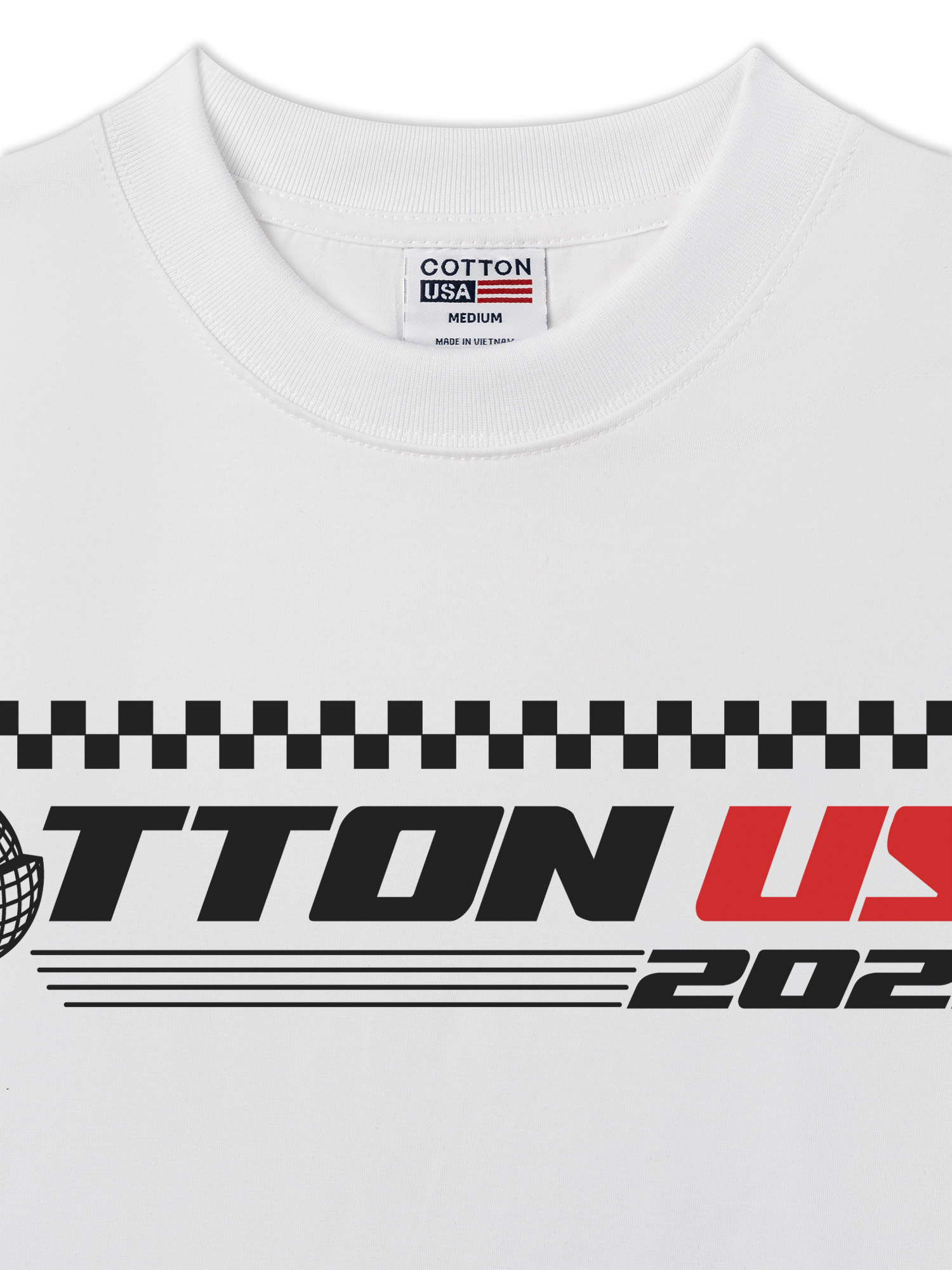 Áo Thun Relaxed Fit USA Target Mode