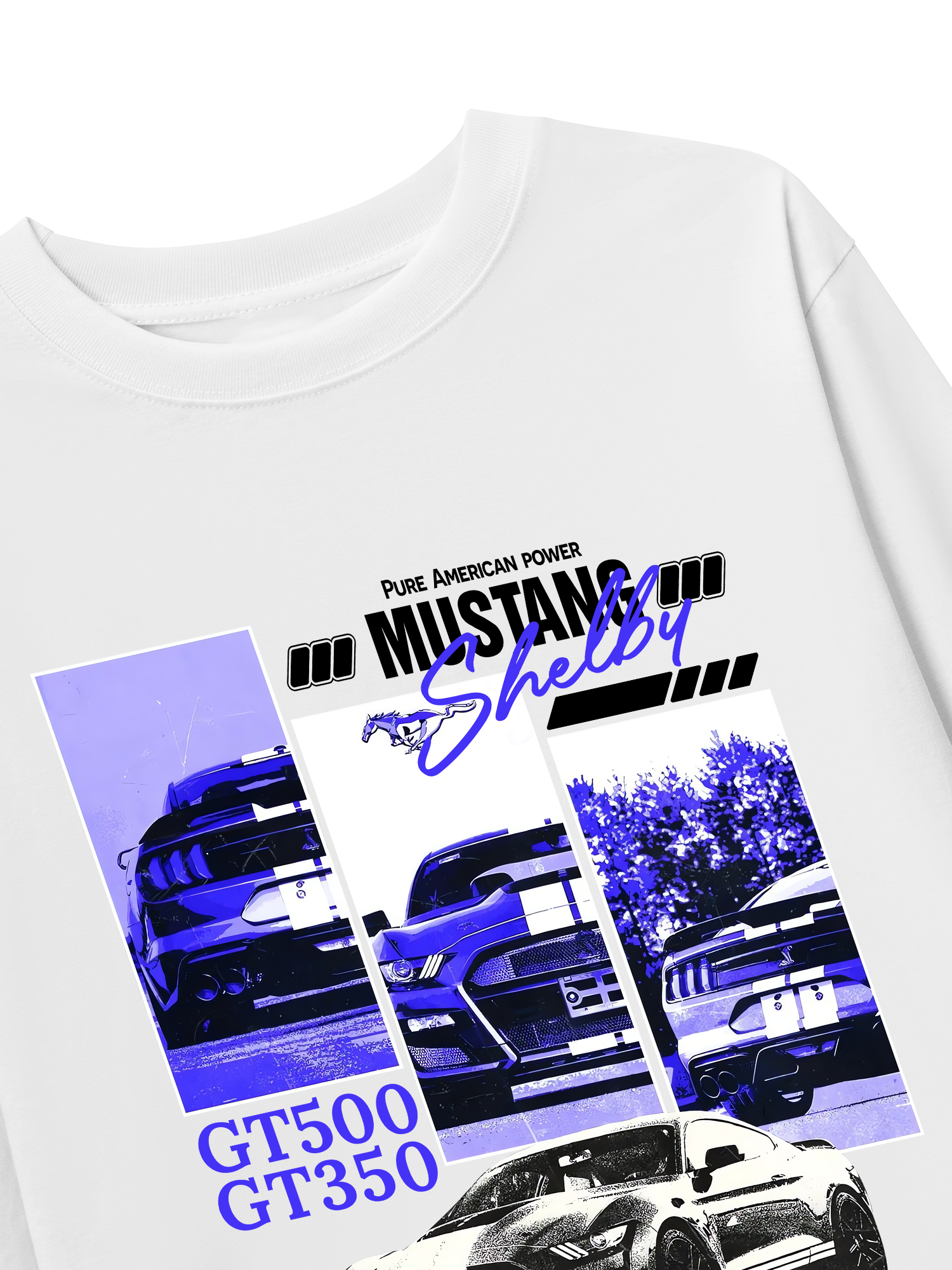 Áo Thun Dài Tay Ford Mustang Shelby