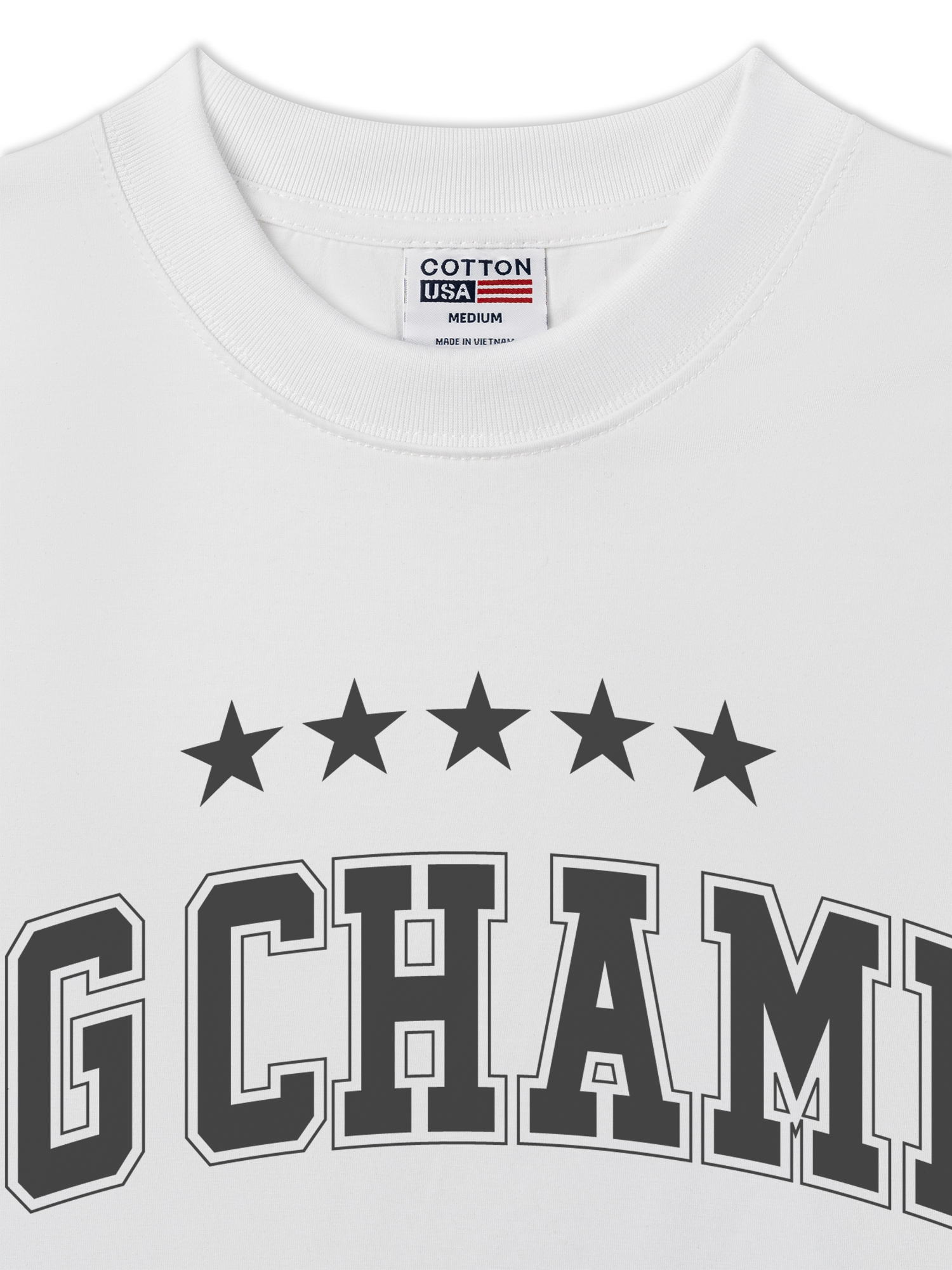 Áo Thun Relaxed Fit Champions Dont Quit