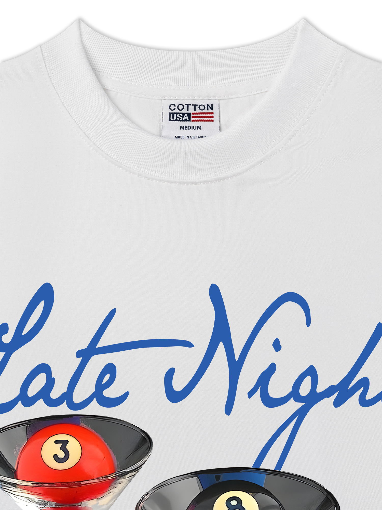 Áo Thun Relaxed Fit Billiards Late Night