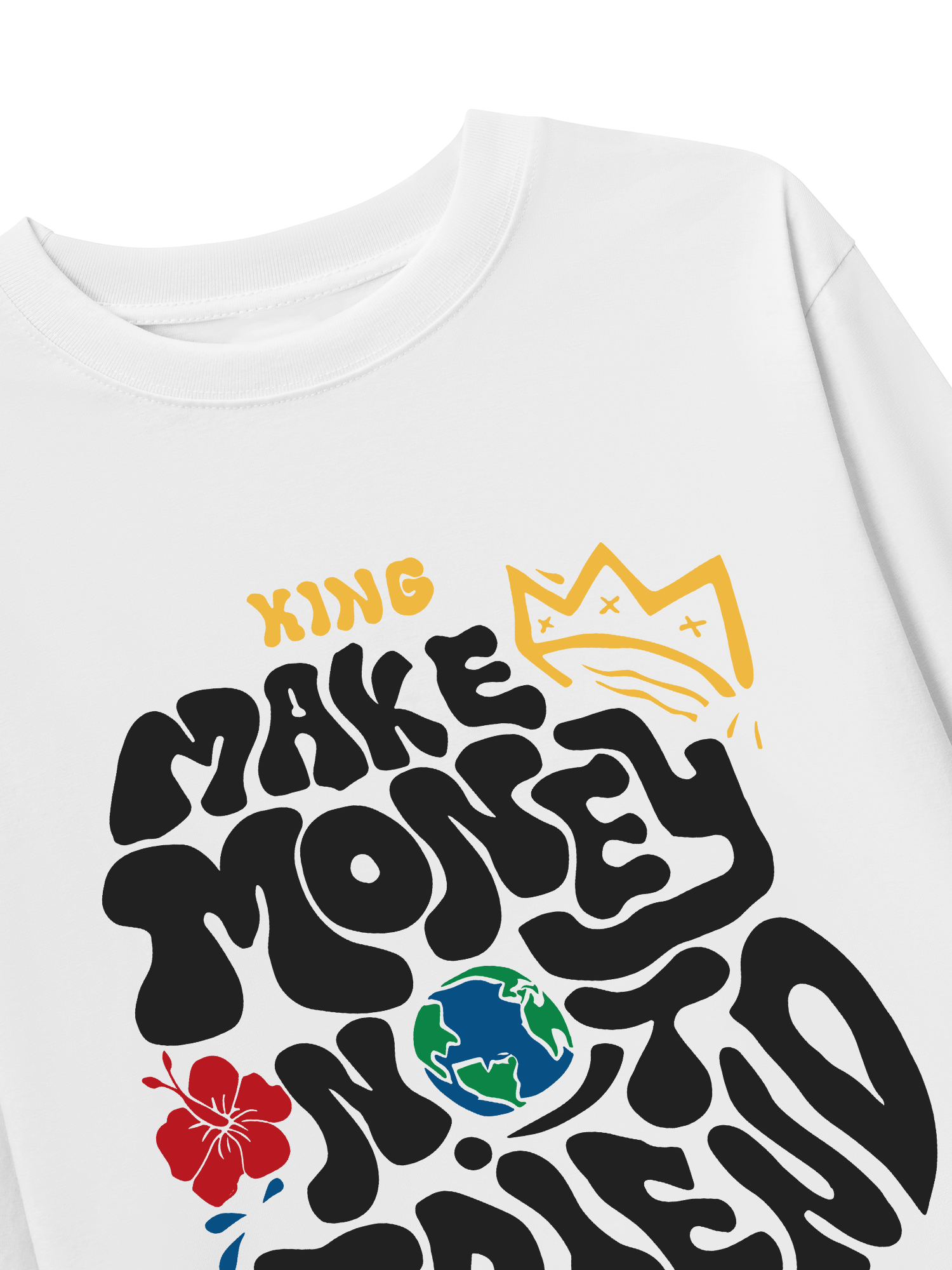 Áo Thun Dài Tay Money King Make Not Friend