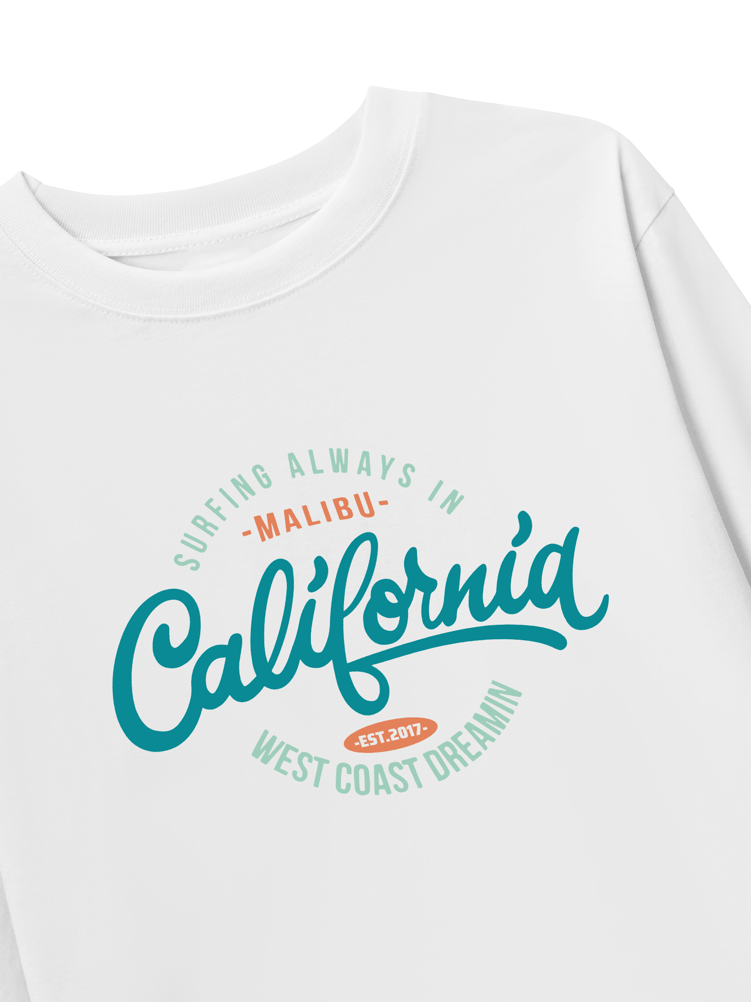 Áo Thun Dài Tay City Malibu West Coast
