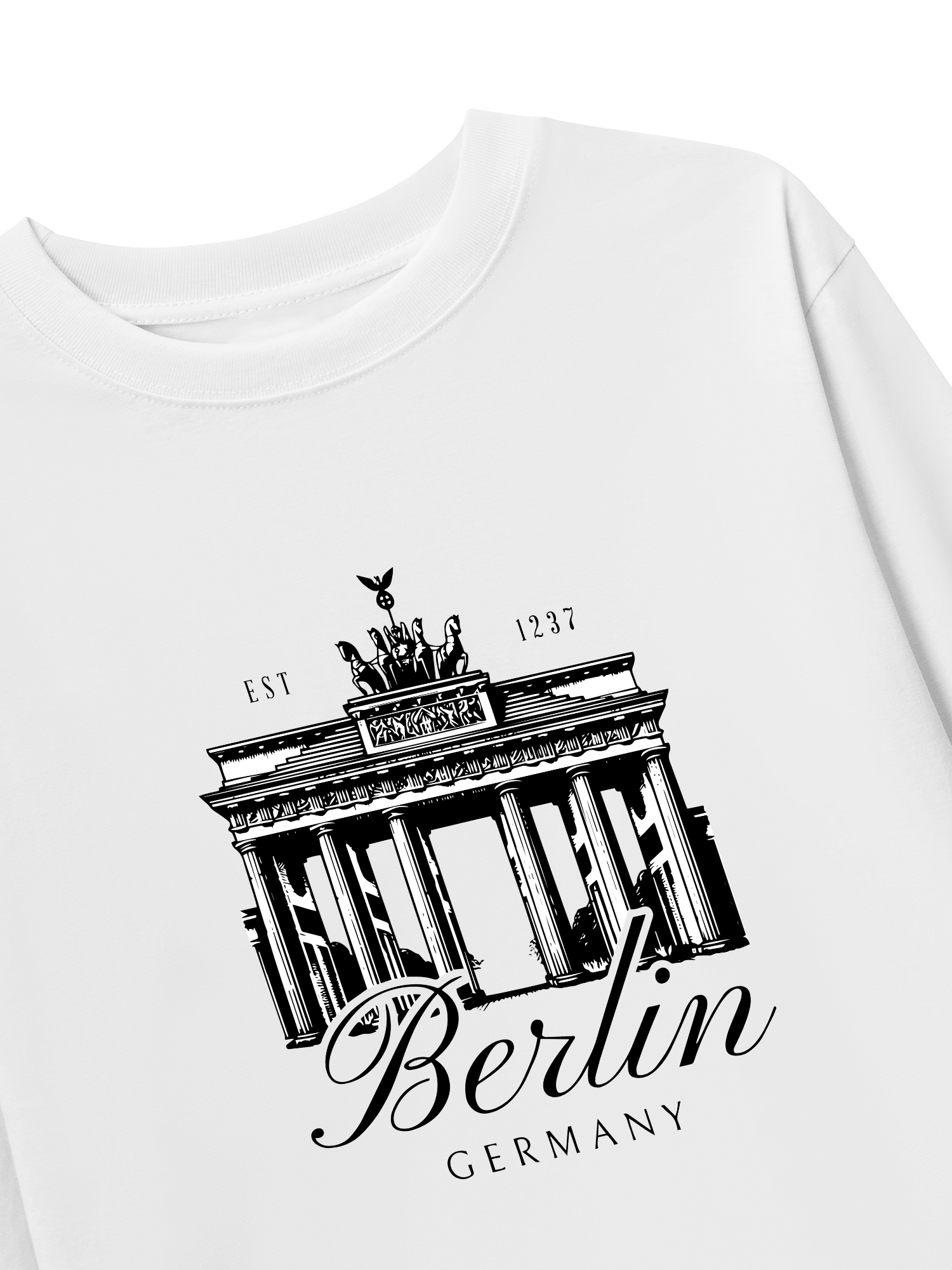 Áo Thun Dài Tay Berlin Germany