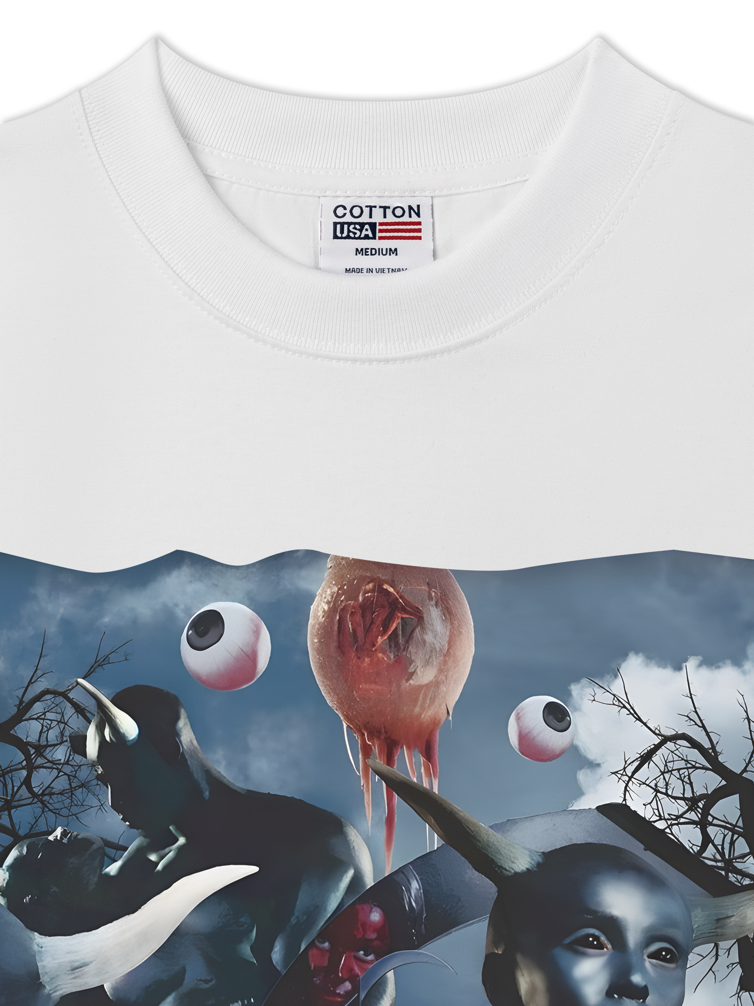 Áo Thun Relaxed Fit Rapper Doja Cat Red Town