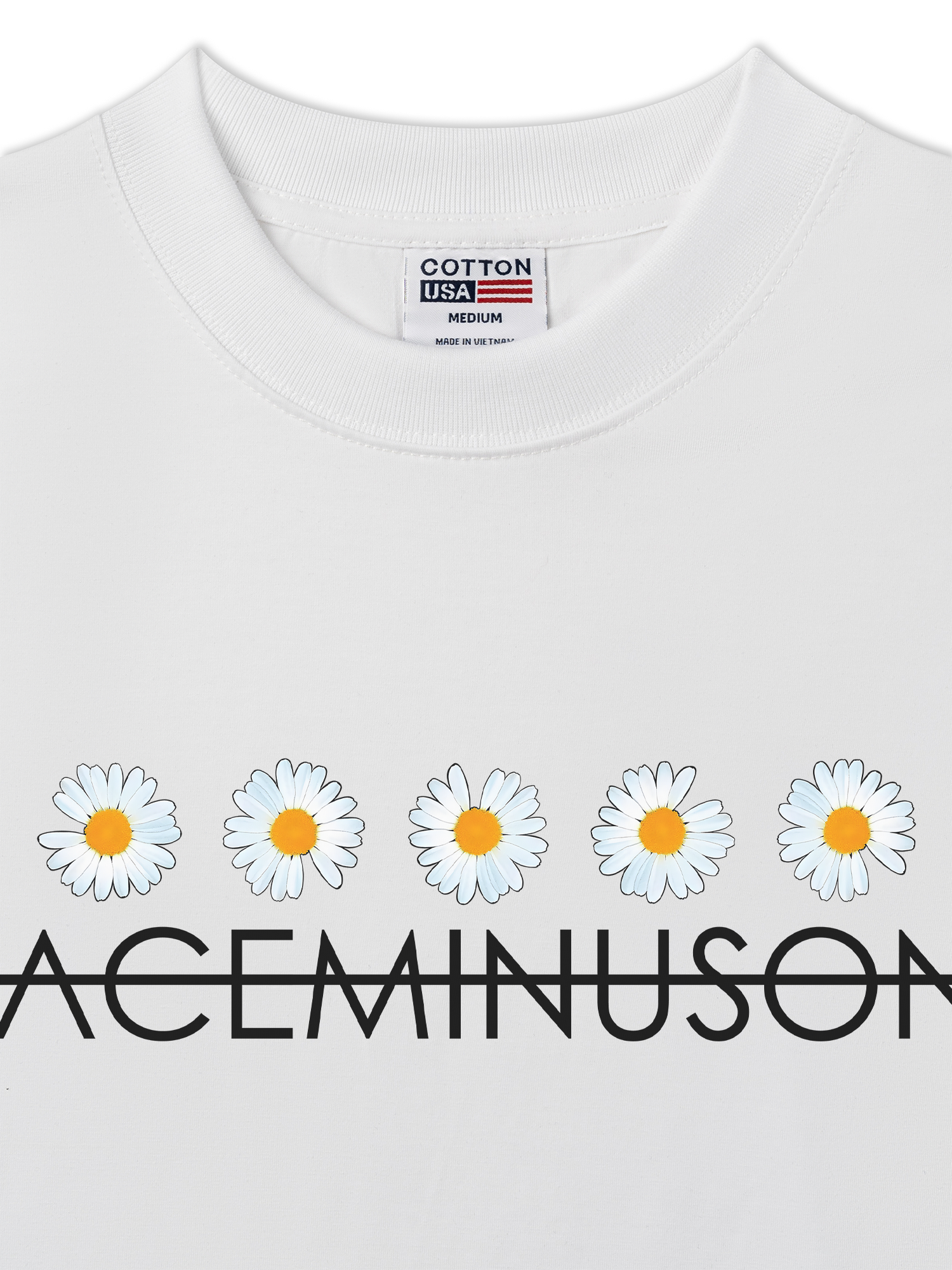 Áo Thun Relaxed Fit Floral Daisy Line