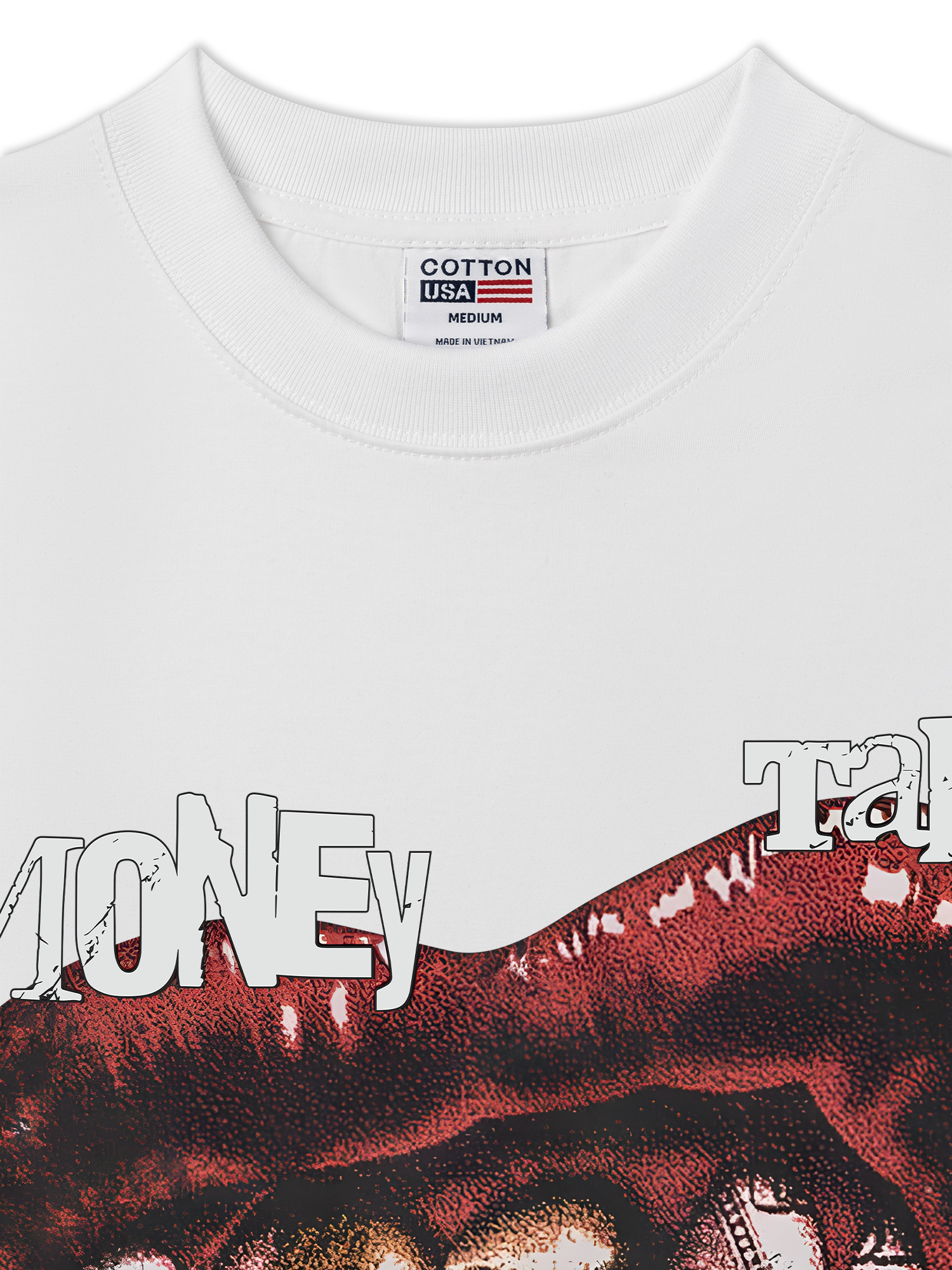 Áo Thun Relaxed Fit Money Juicy Lips
