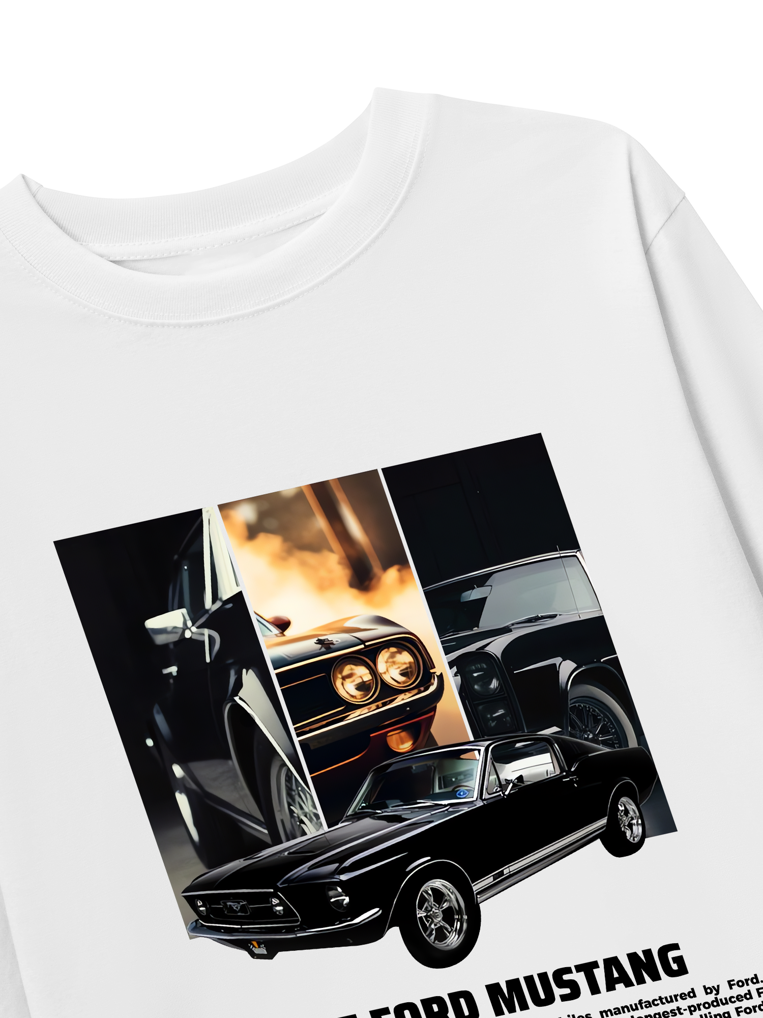 Áo Thun Dài Tay Ford Mustang 1967