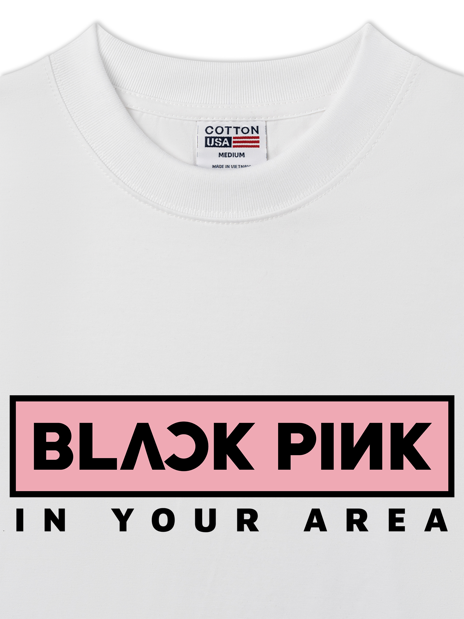 Áo Thun Relaxed Fit Idols Black Pink Jisoo